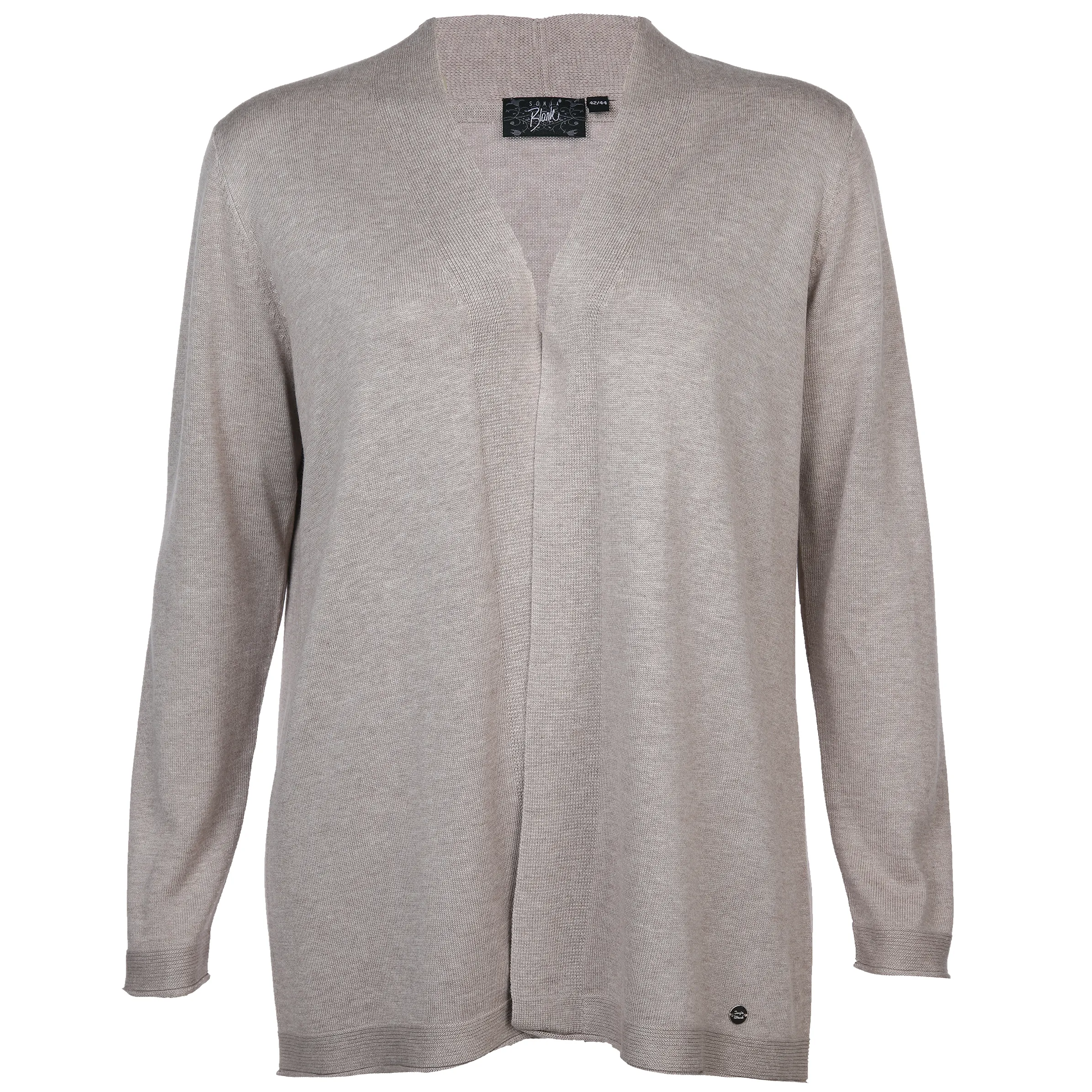 Sonja Blank Da-gr.Gr.Strickjacke 1/1 Arm Braun 881249 HAZELMEL 1 Sonja Blank Da-gr.Gr.Strickjacke 1/1 Arm Braun 881249 HAZELMEL 1