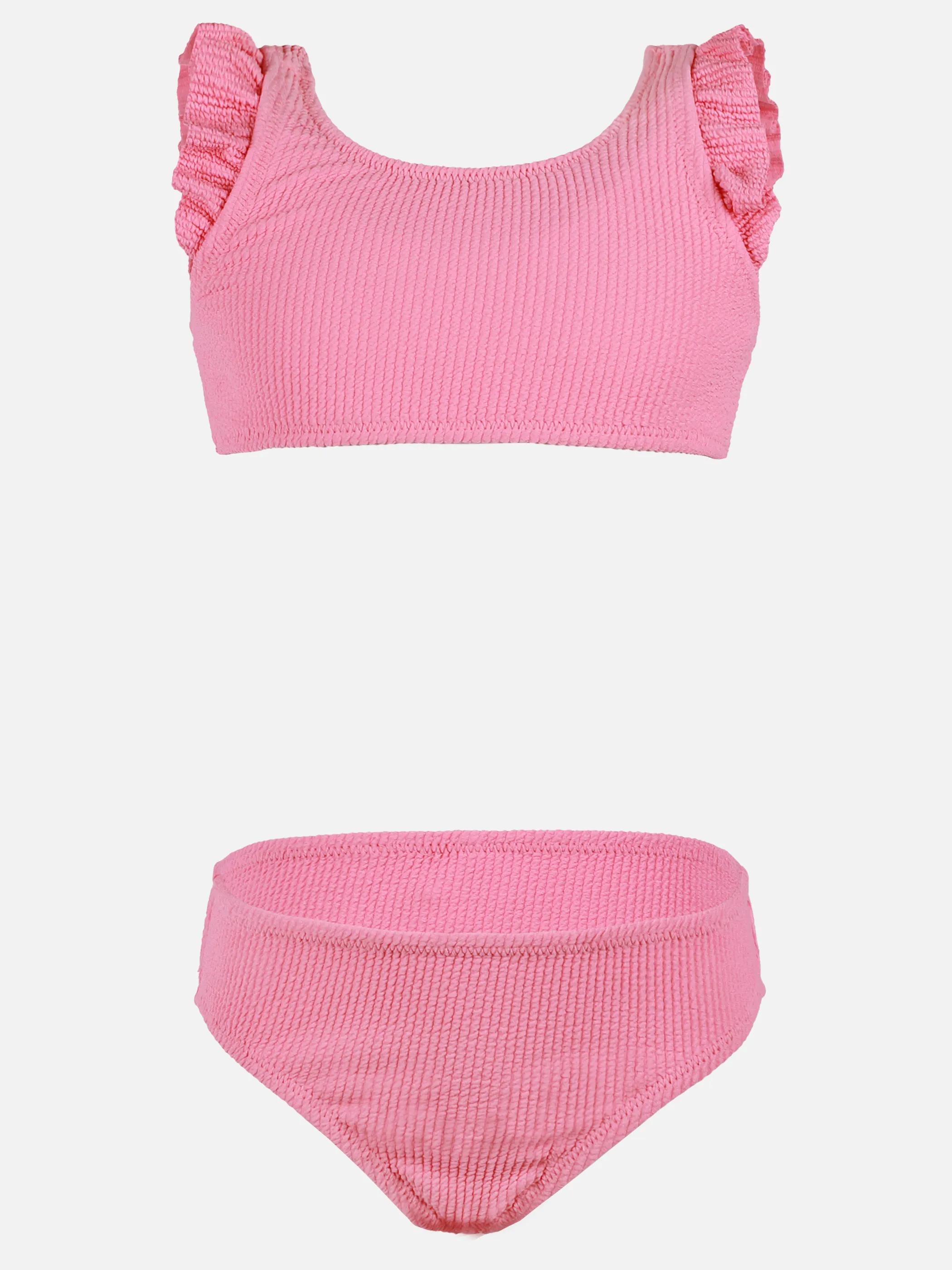 Grinario Sports KM-Bikinisewt m. Rüsschen Pink 908079 PINK 1