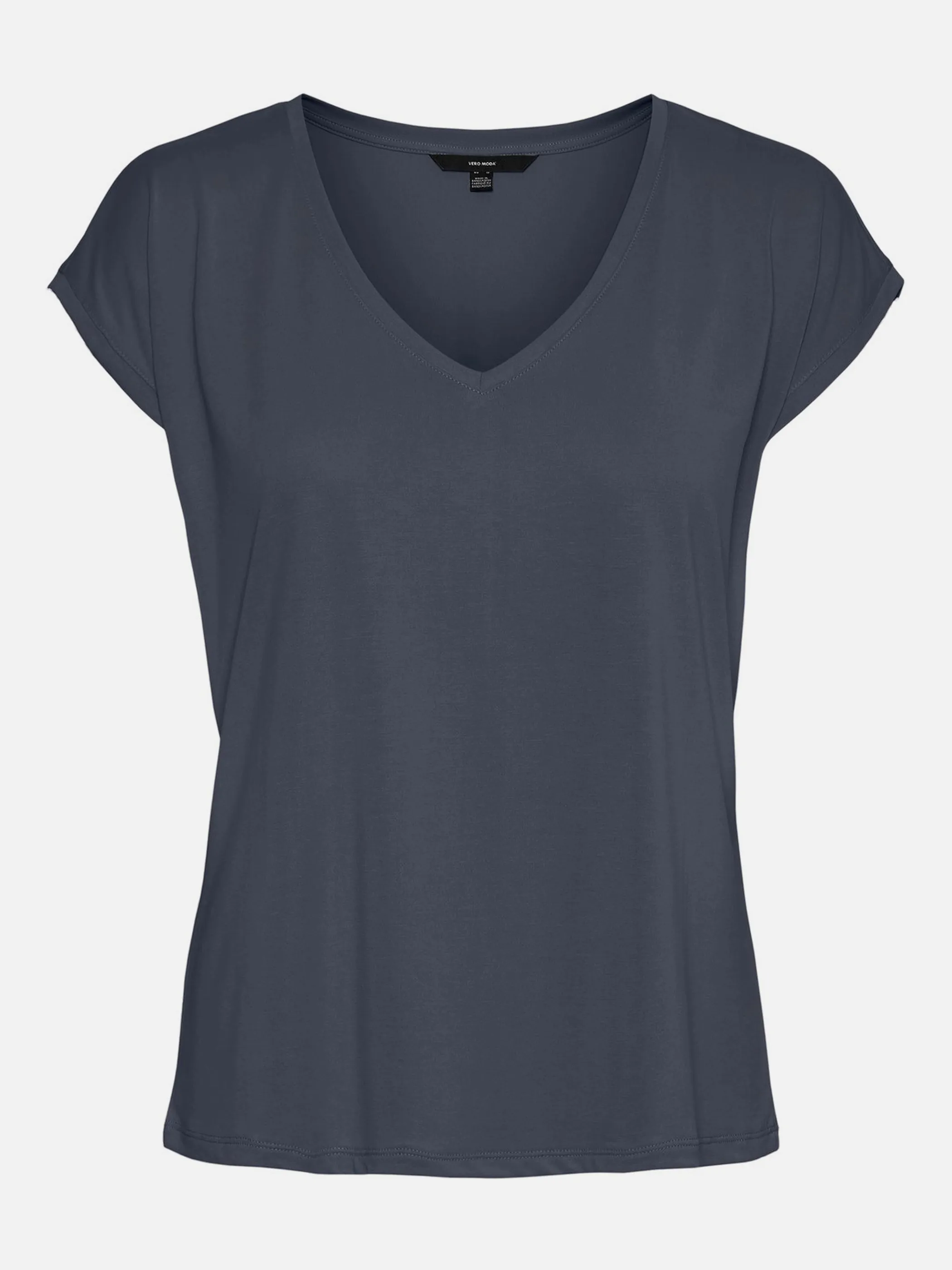 Vero Moda 10247666 VMFILLI SS V-NECK TEE Schwarz 852231 175605 1 Vero Moda 10247666 VMFILLI SS V-NECK TEE Schwarz 852231 175605 1