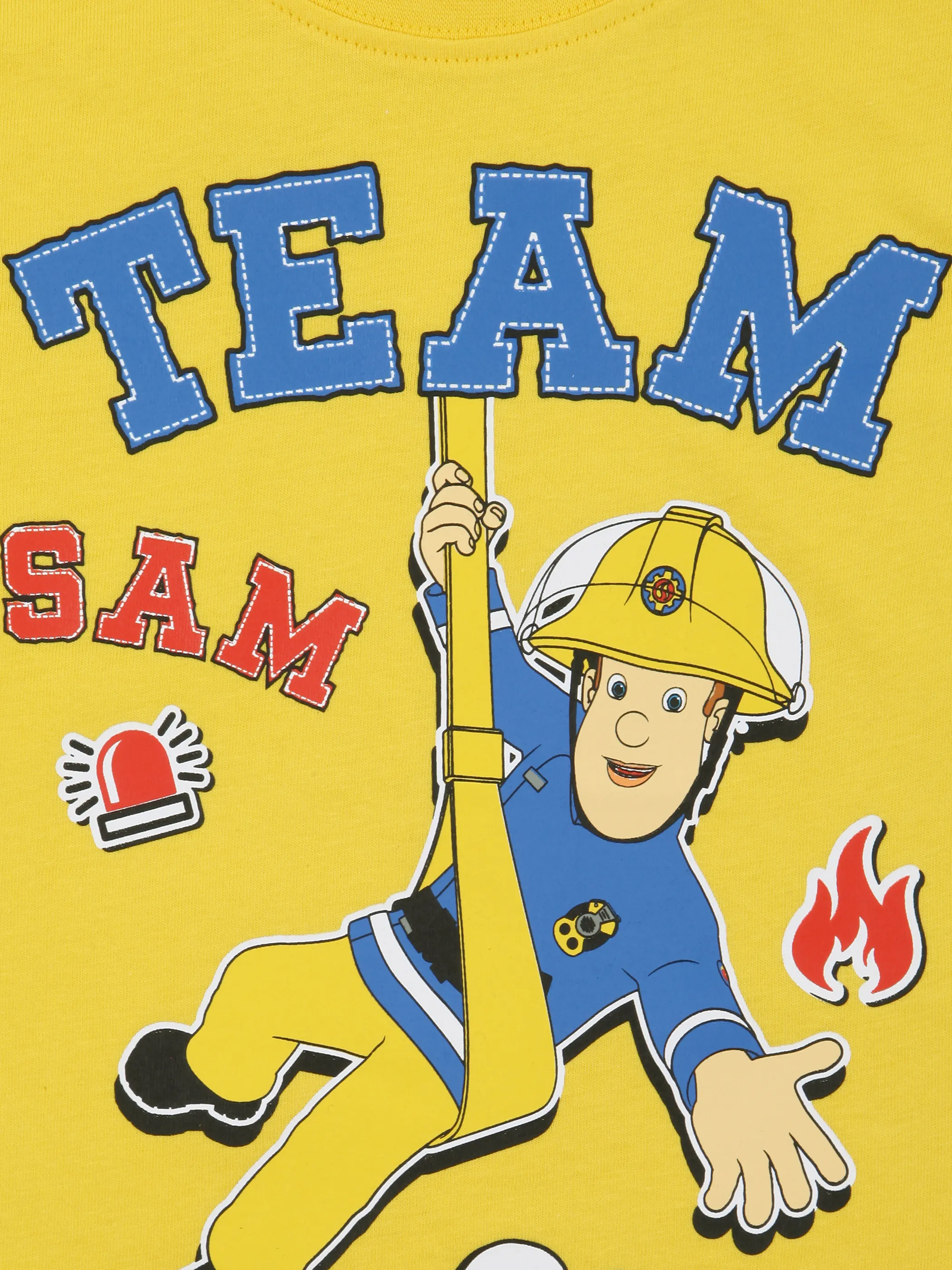 Feuerwehrmann Sam MB TShirt in gelb mit Gummi Gelb 851536 GELB 3