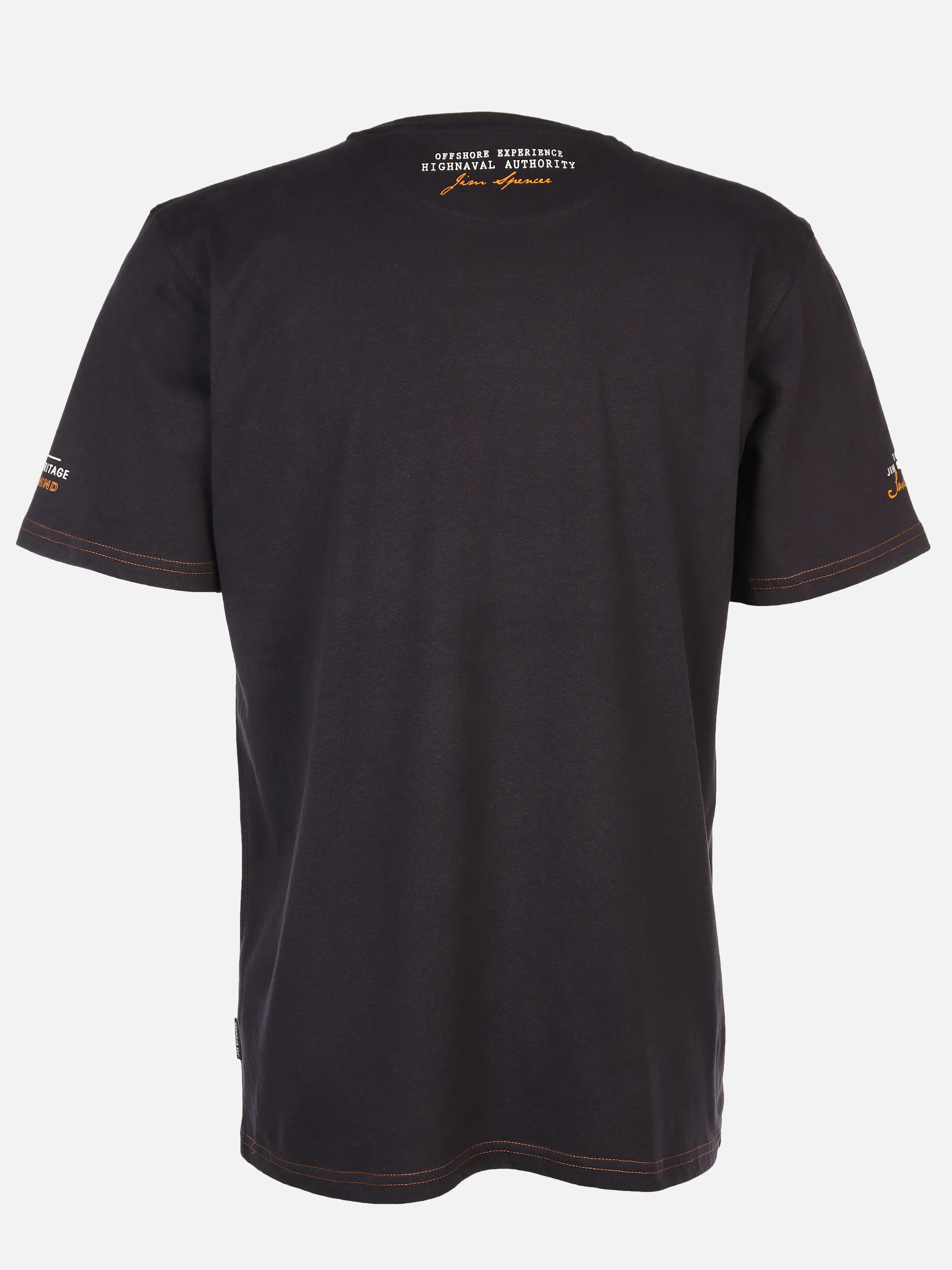 Jim Spencer He. T-Shirt 1/2 Arm Druck Blau 894402 NAVY 2 Jim Spencer He. T-Shirt 1/2 Arm Druck Blau 894402 NAVY 2
