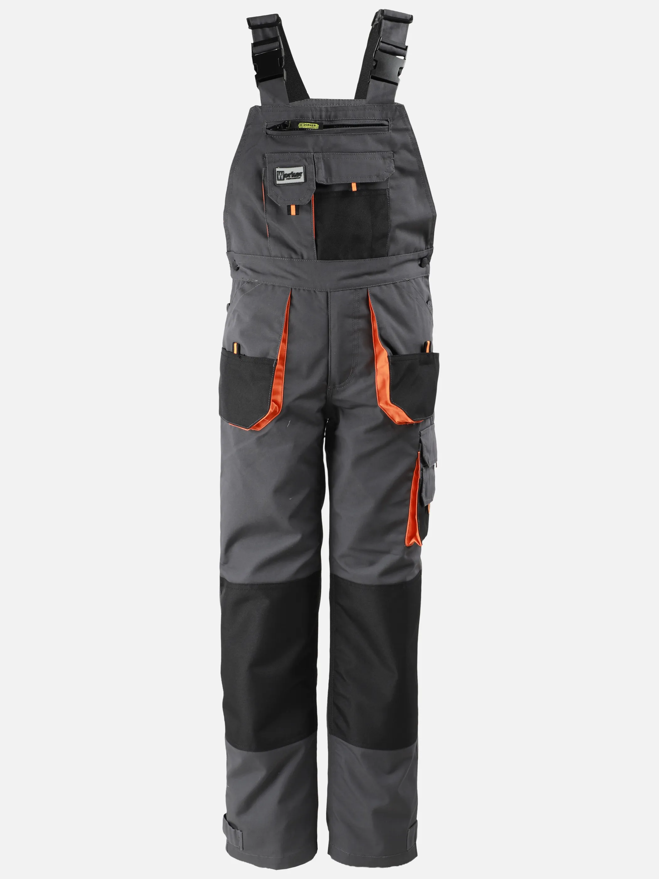 Worker Ki. Arbeitslatzhose Stretch Grau 925982 ANTHRA 1