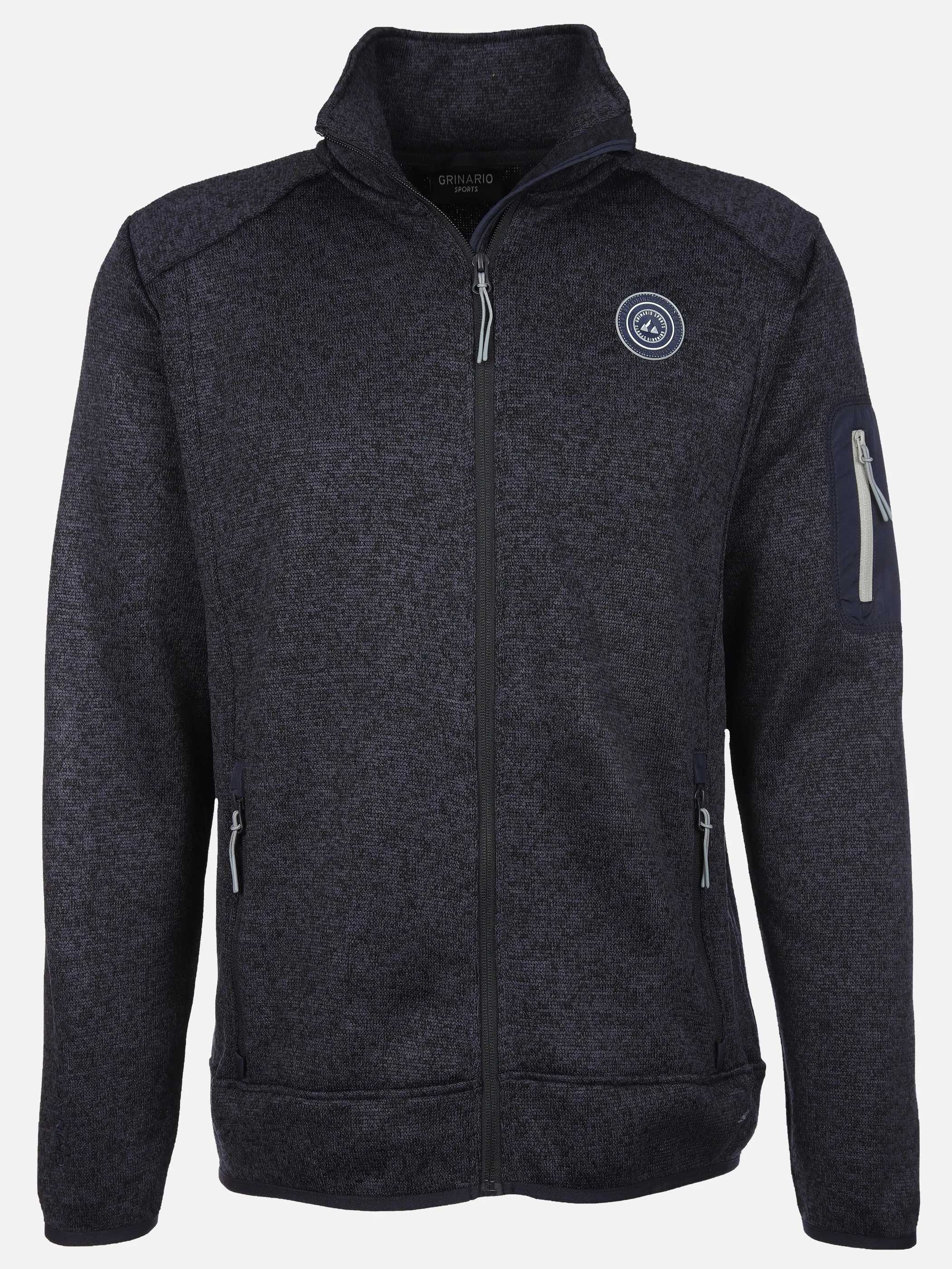 Grinario Sports He- Fleece Jacke Blau 912674 BLUE 1