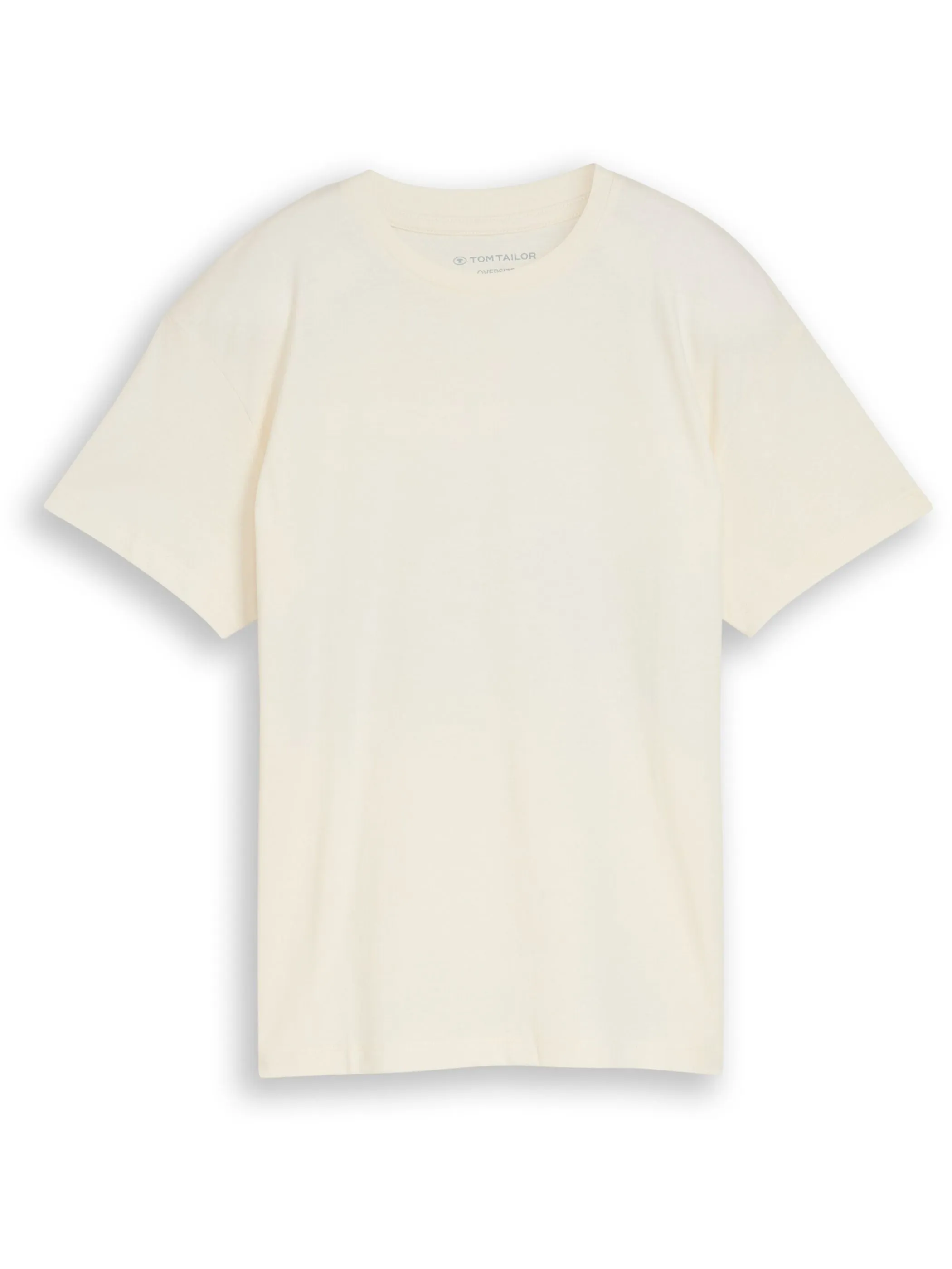 Tom Tailor 1049742 oversize printed t-shirt Weiß 928039 12906 1