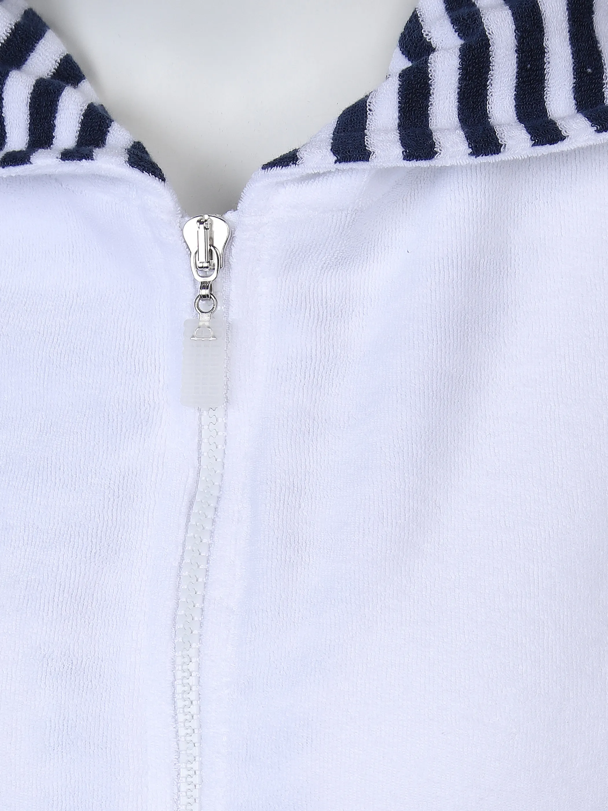 Sure Da. Bademantel mit Kapuze und Weiß 713265 WEIßBLAU 3 Sure Da. Bademantel mit Kapuze und Weiß 713265 WEIßBLAU 3