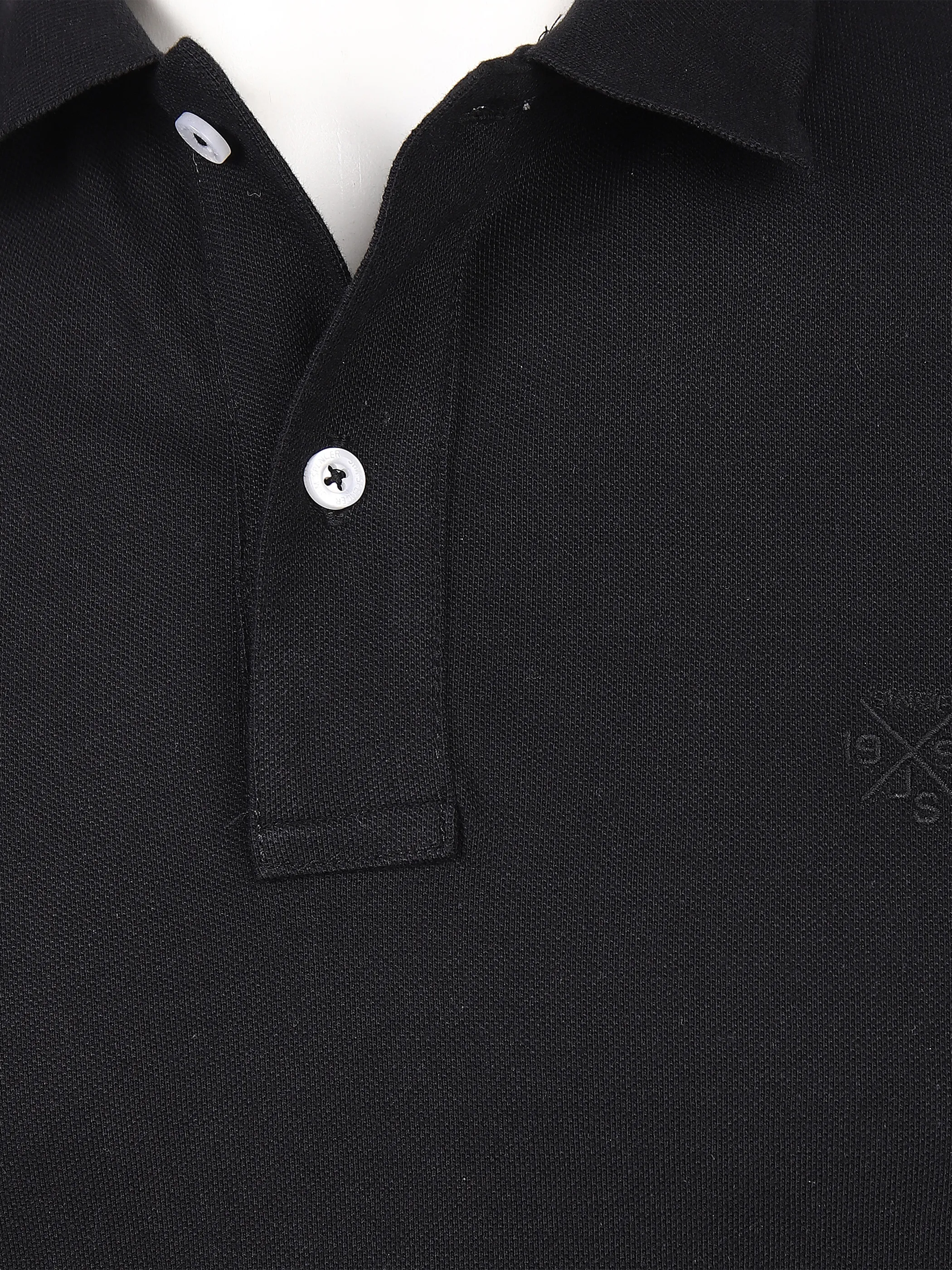 Jim Spencer He. Poloshirt 1/2 Arm uni basic Schwarz 852325 BLACK 3 Jim Spencer He. Poloshirt 1/2 Arm uni basic Schwarz 852325 BLACK 3