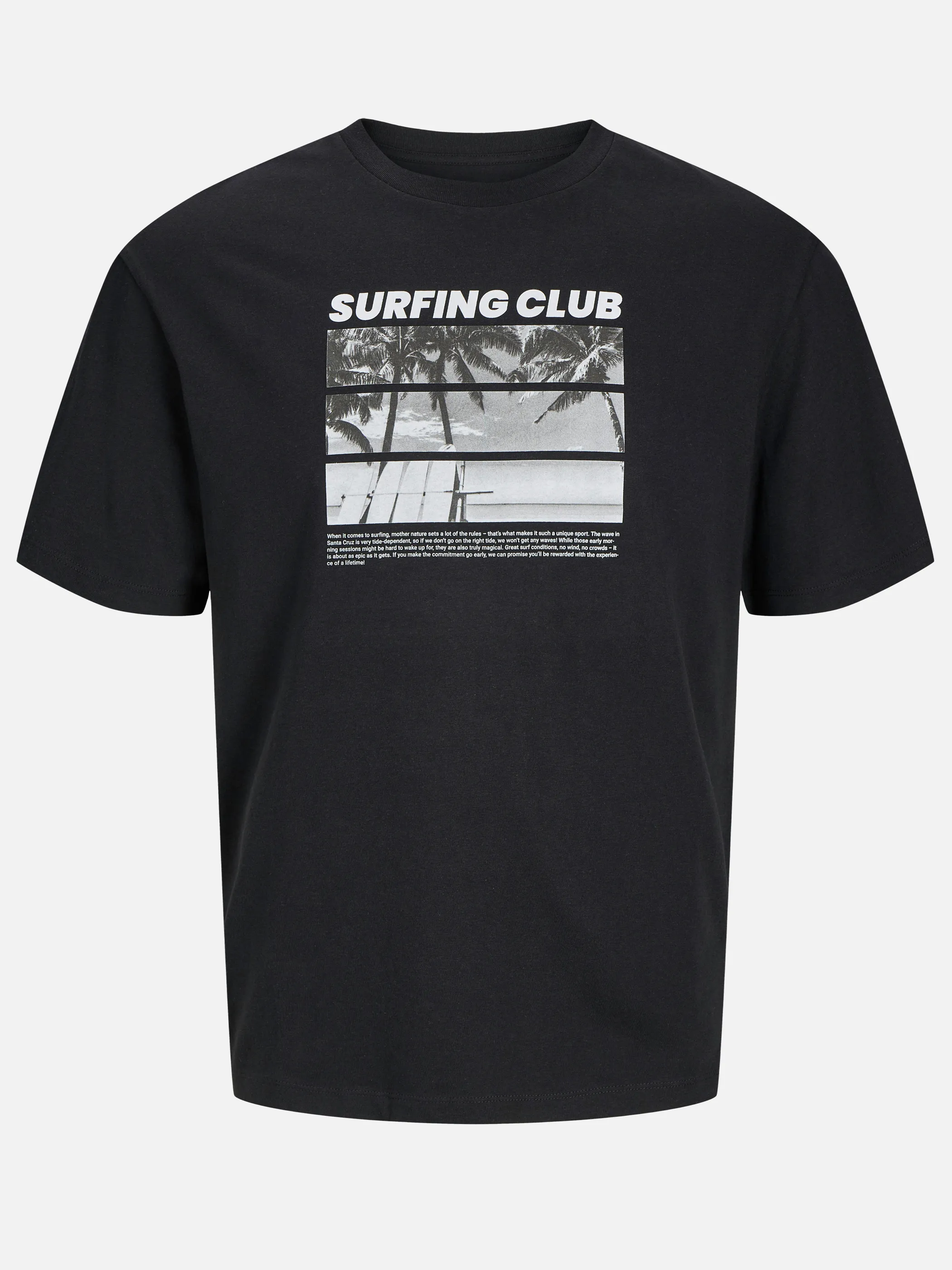 Jack Jones 12269429 JJPORTO TEE SS CREW N Schwarz 904467 178012 1 Jack Jones 12269429 JJPORTO TEE SS CREW N Schwarz 904467 178012 1