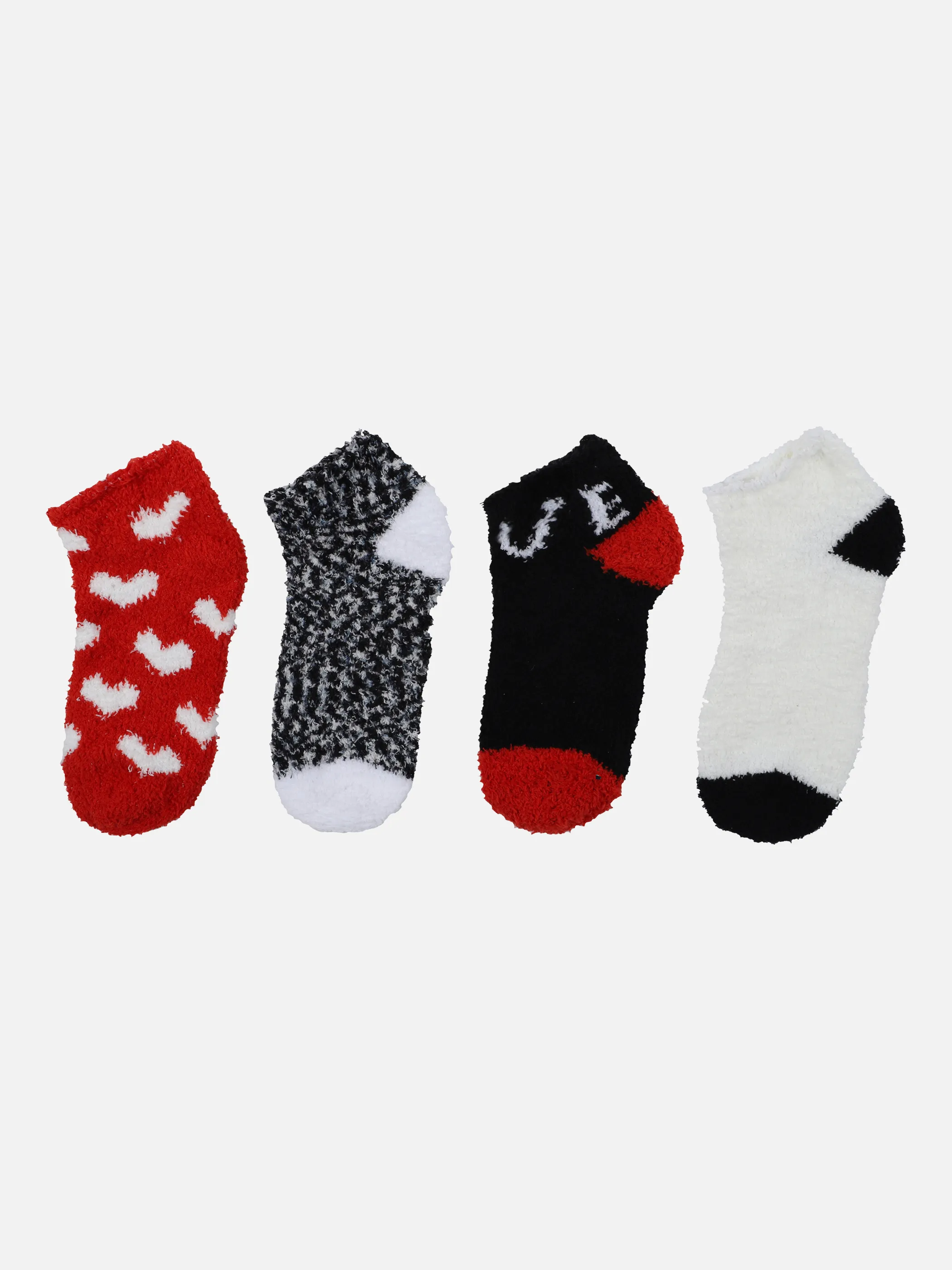 Da. Kuschel Sneakersocken 4er Rosa 859576 PACK 1 1