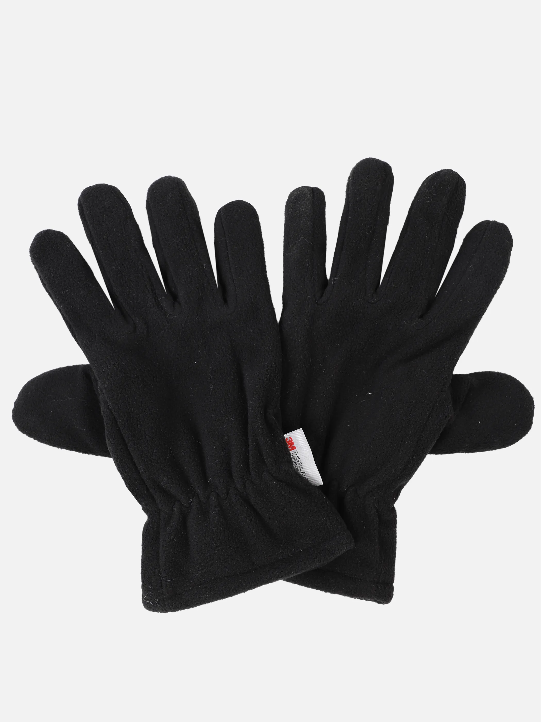 Grinario Sports Sport-Fleece-Handschuhe Schwarz 929903 BLACK 1