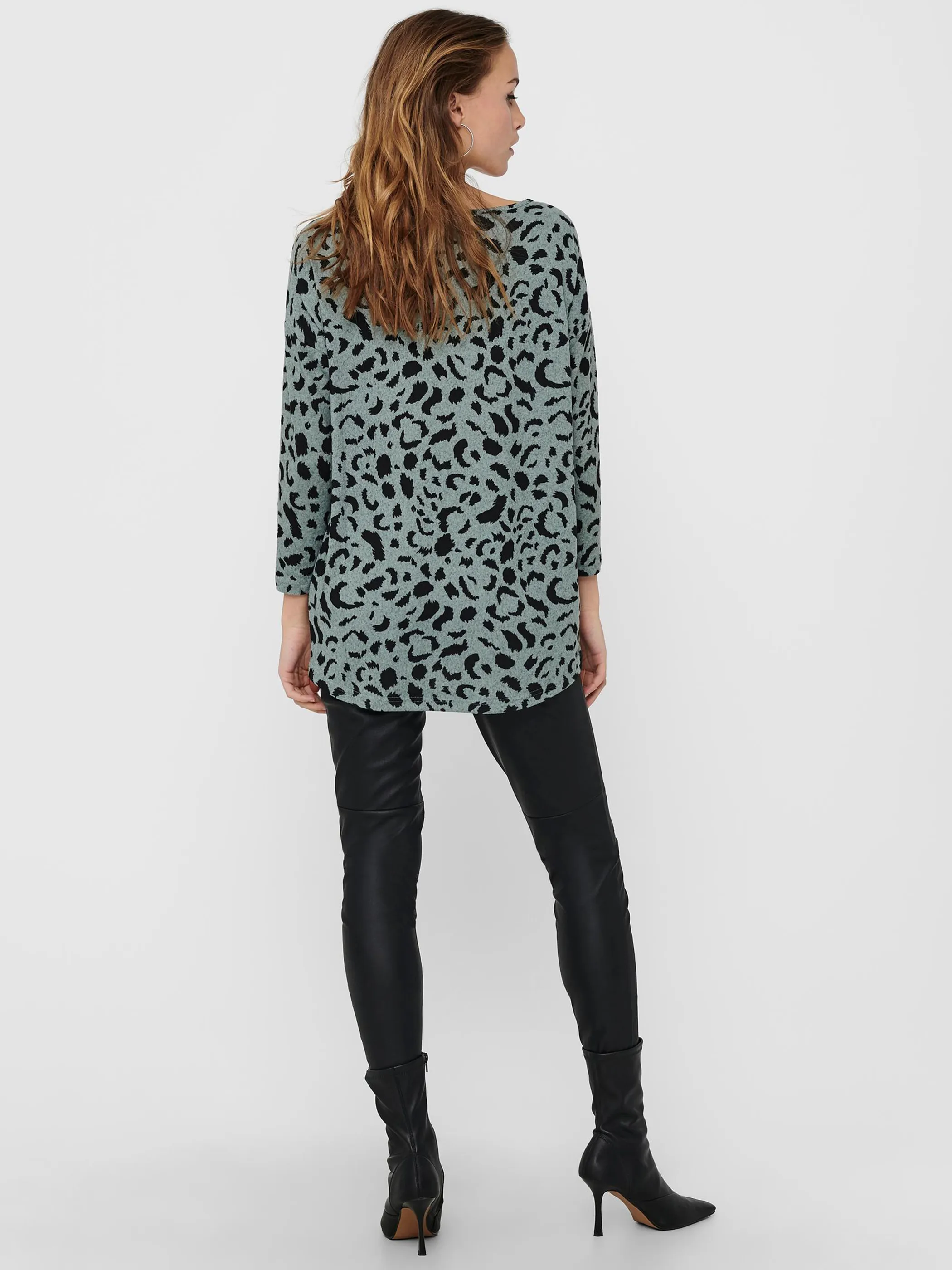 Only 15144286 ONLELCOS 4/5 AOP TOP Grün 843422 190702069 3