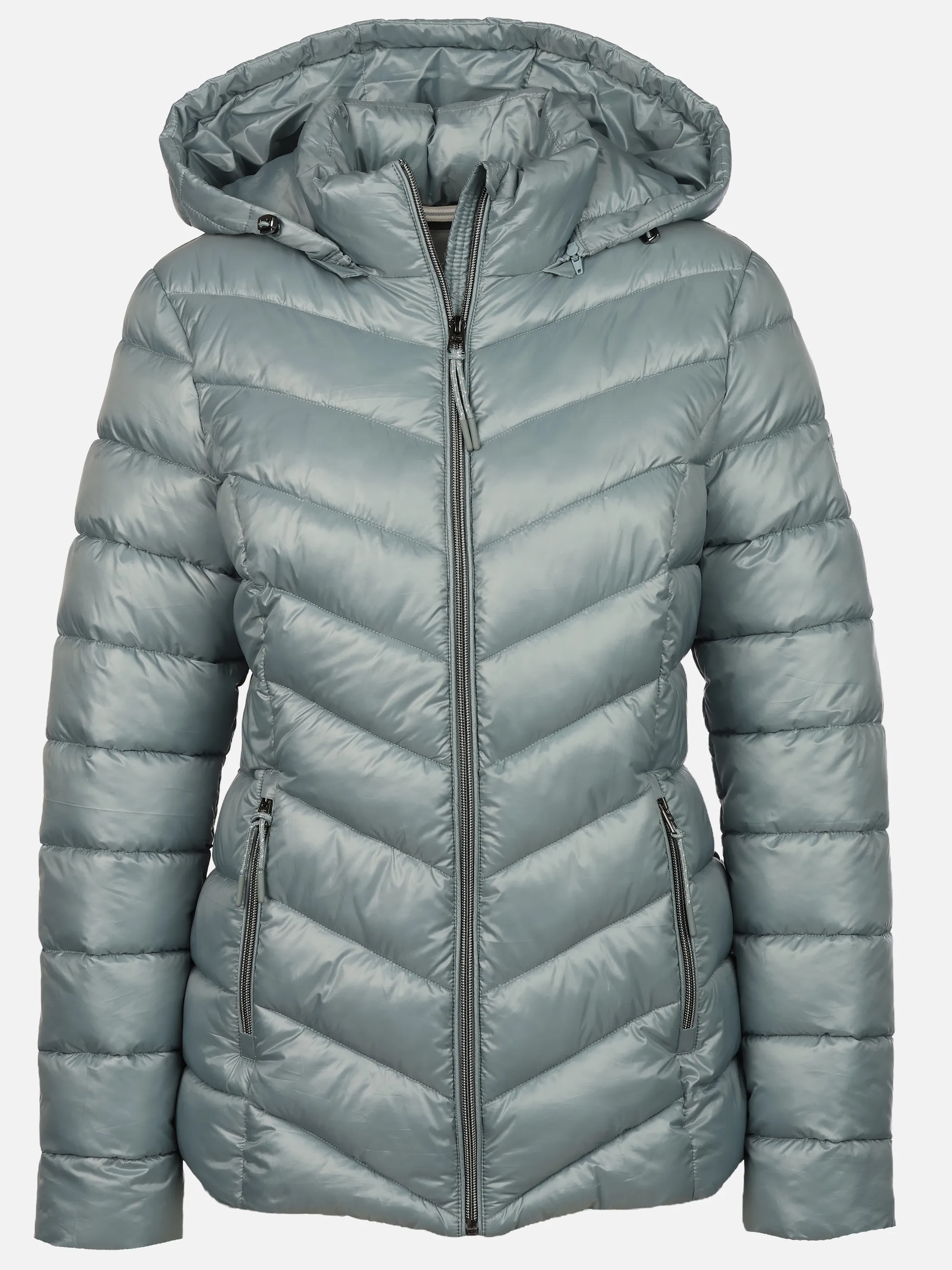 Sure Da. Steppjacke mit abnehmbarer Kapuze Blau 928651 AQUA 1