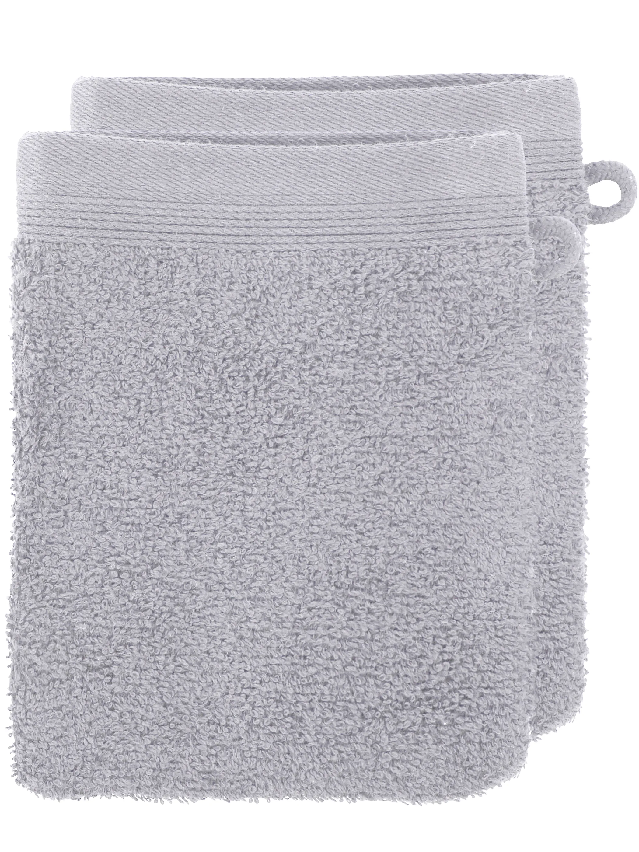 Villa Grinario Waschhandschuh 2er Set Grau 892473 GRAU 2 Villa Grinario Waschhandschuh 2er Set Grau 892473 GRAU 2