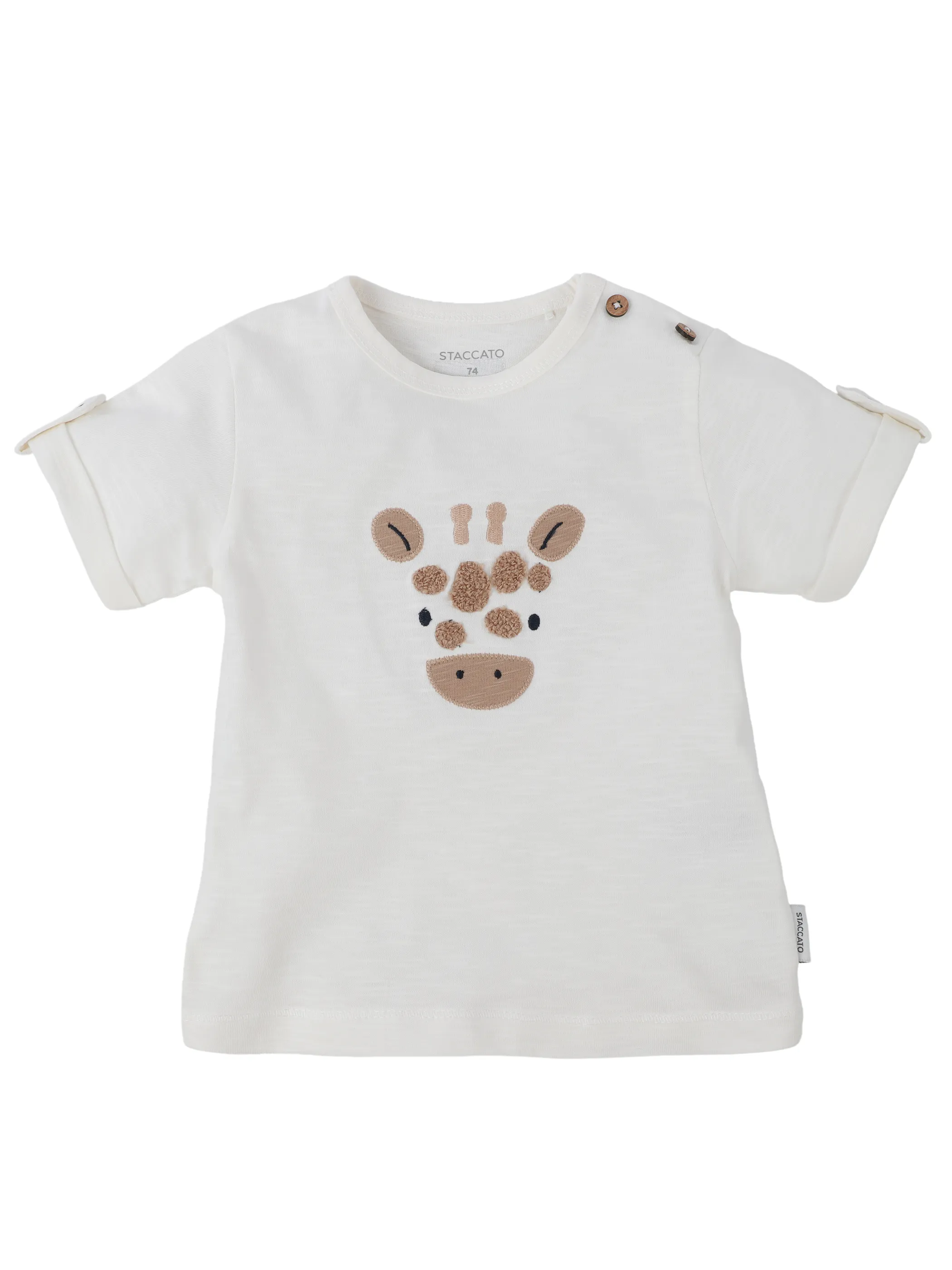 Staccato 230094242 Kn.-T-Shirt Beige 927436 119 1