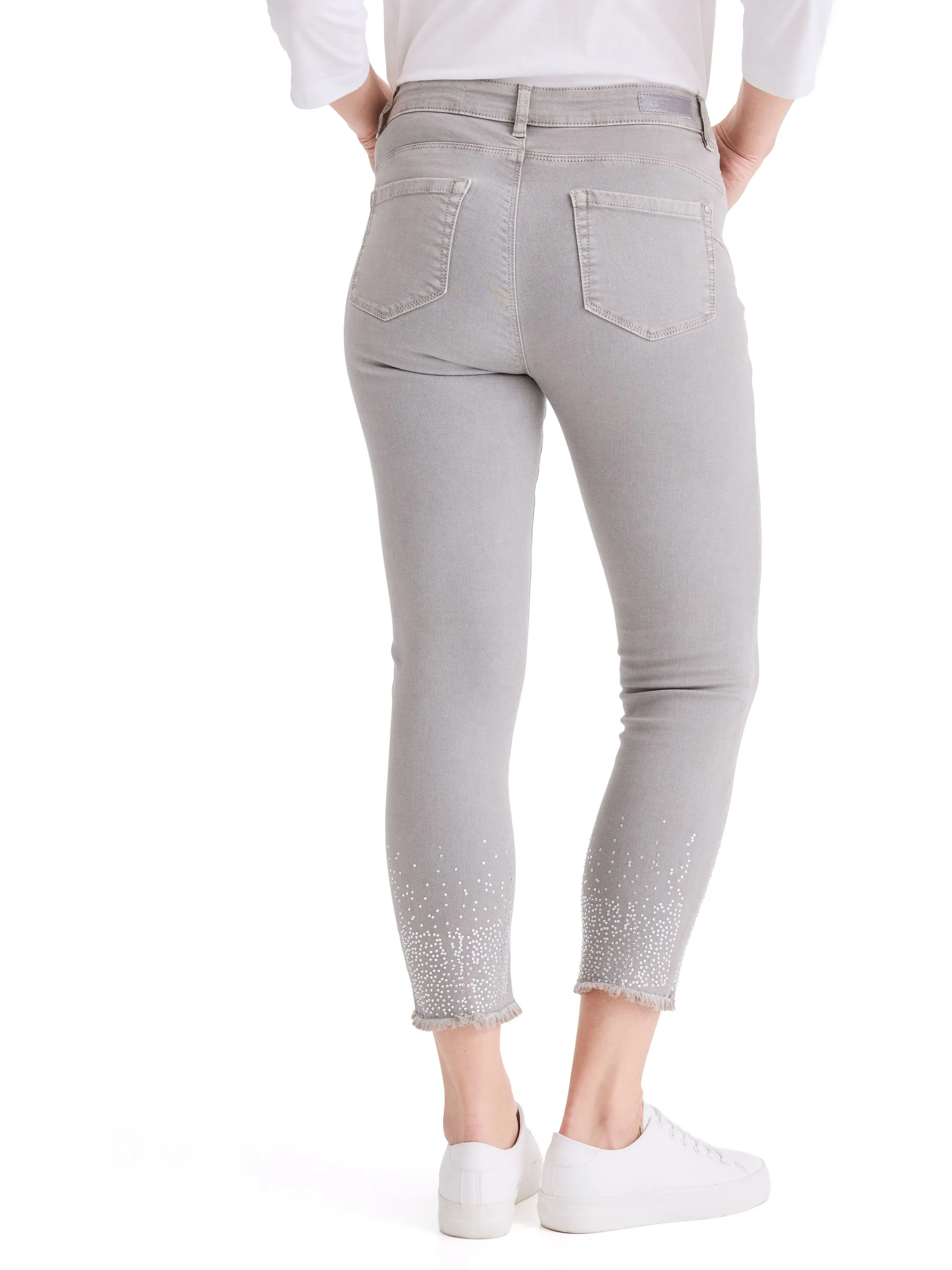 Stooker DOB 22600740006231 Da. Hosen lang, Grau 928296 6231 2