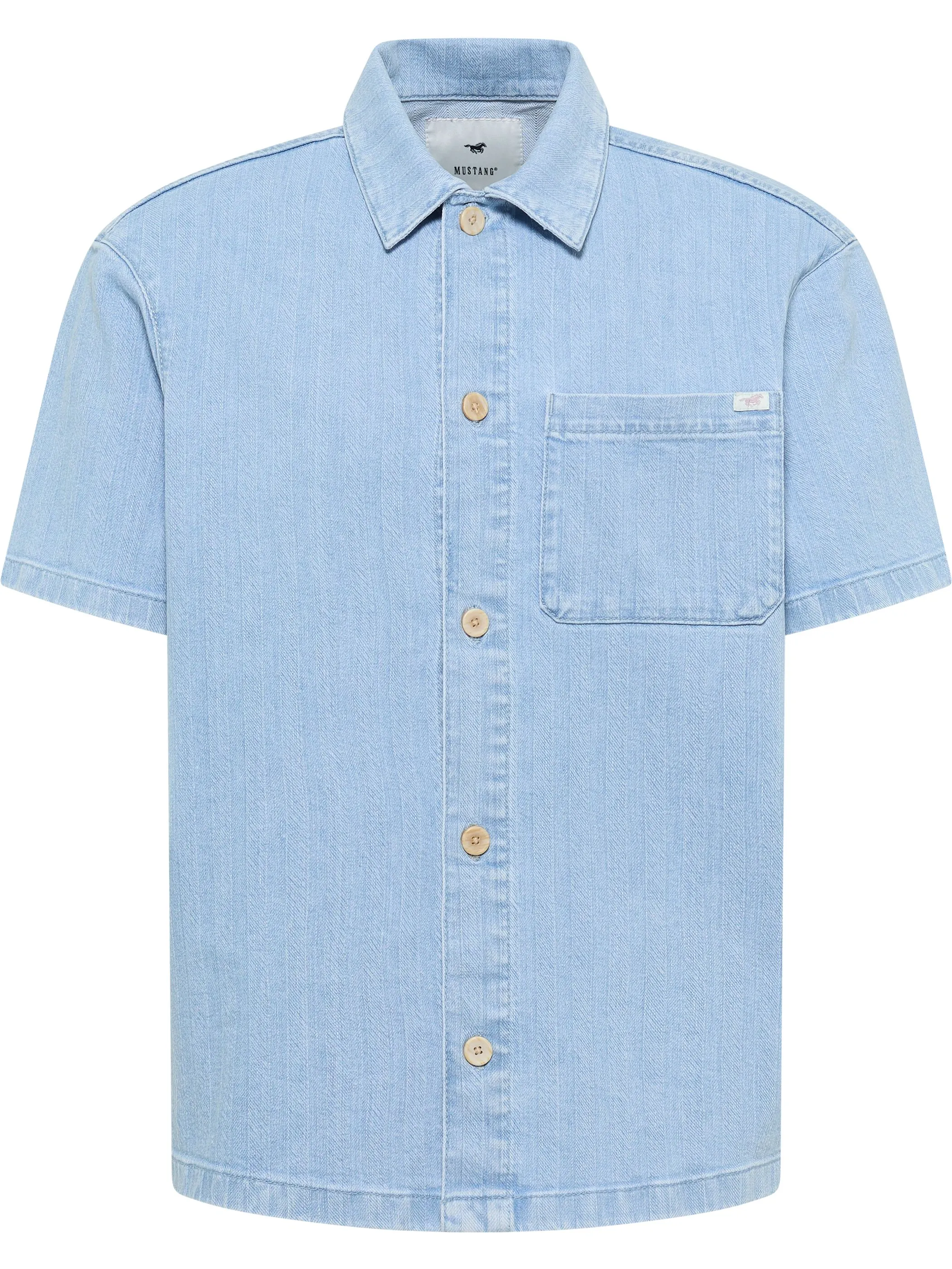 Mustang 1016653 STYLE PHOENIX DENIM SHIRT Blau 911624 5000300 1