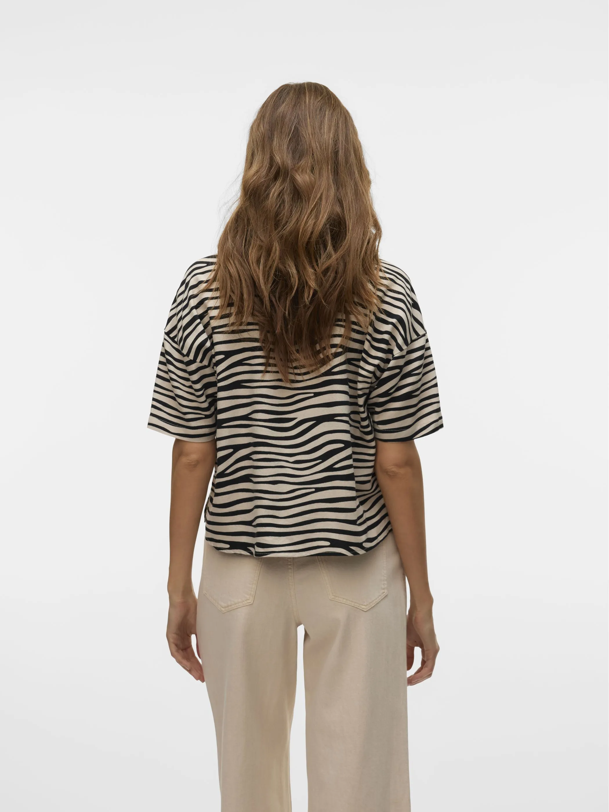 Vero Moda 10279696 VMJESMILO 2/4 SHIRT W Schwarz 875221 177868006 2