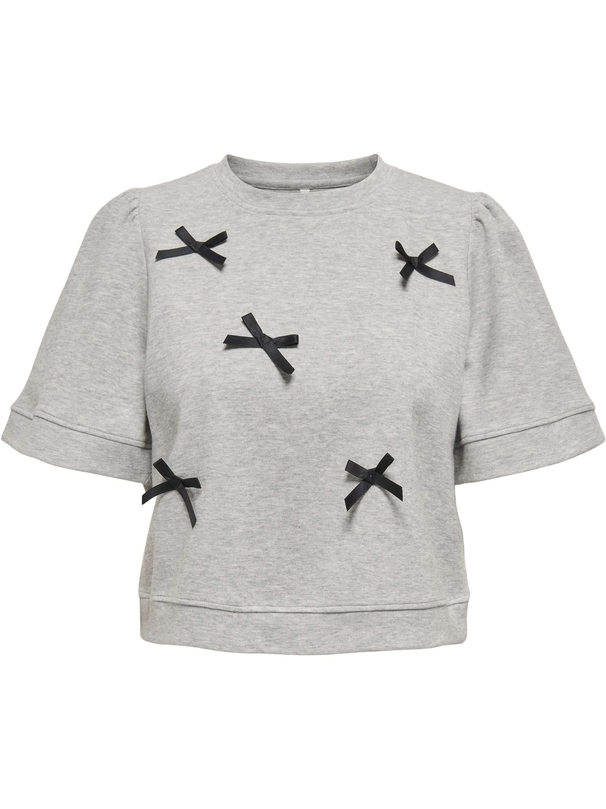 Only 15352457 ONLJENNY S/S O-NECK B Grau 918086 179073001 1