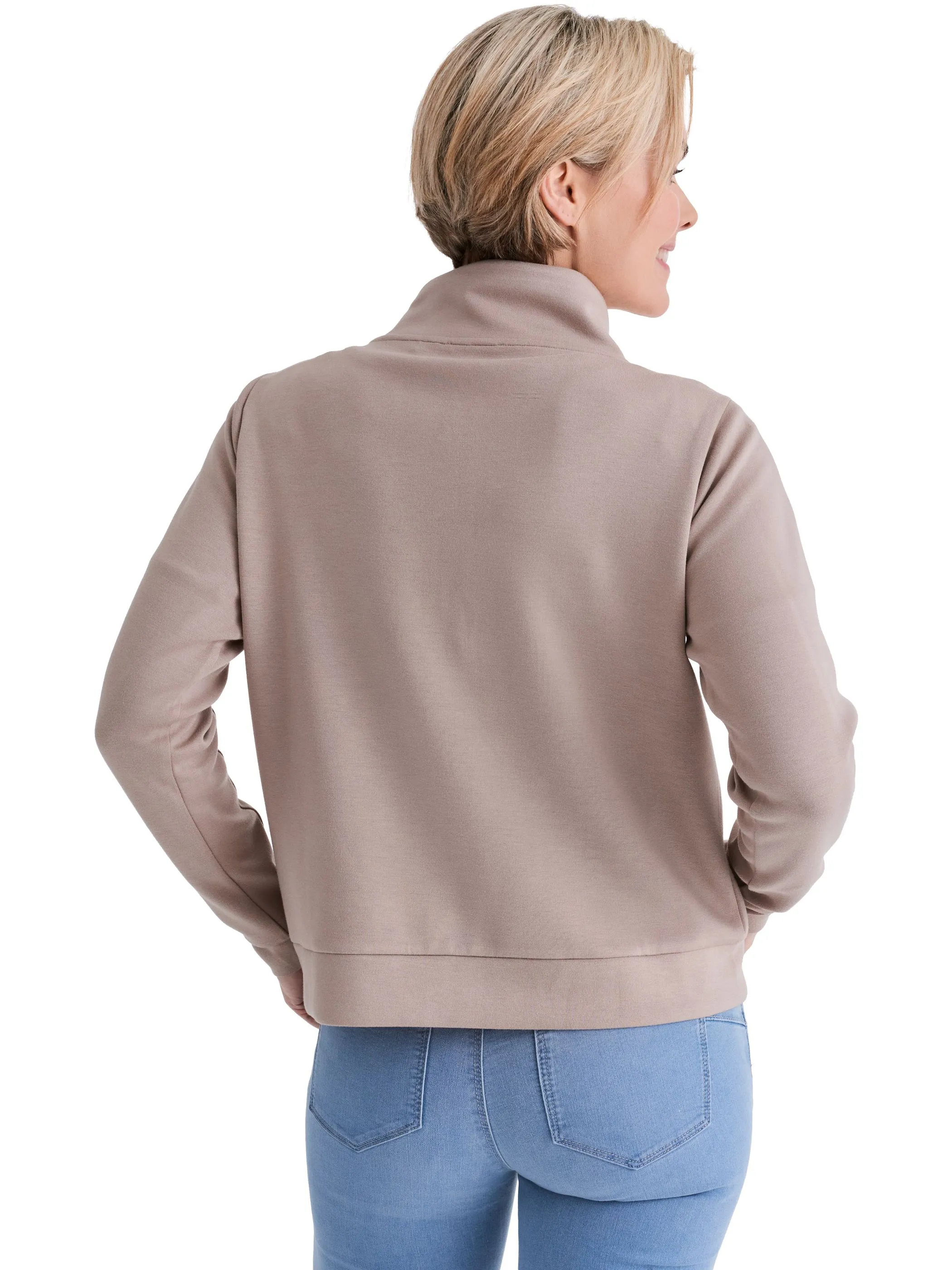 Stooker DOB 00040010006305 Da. Sweat light Grau 928245 6305 2