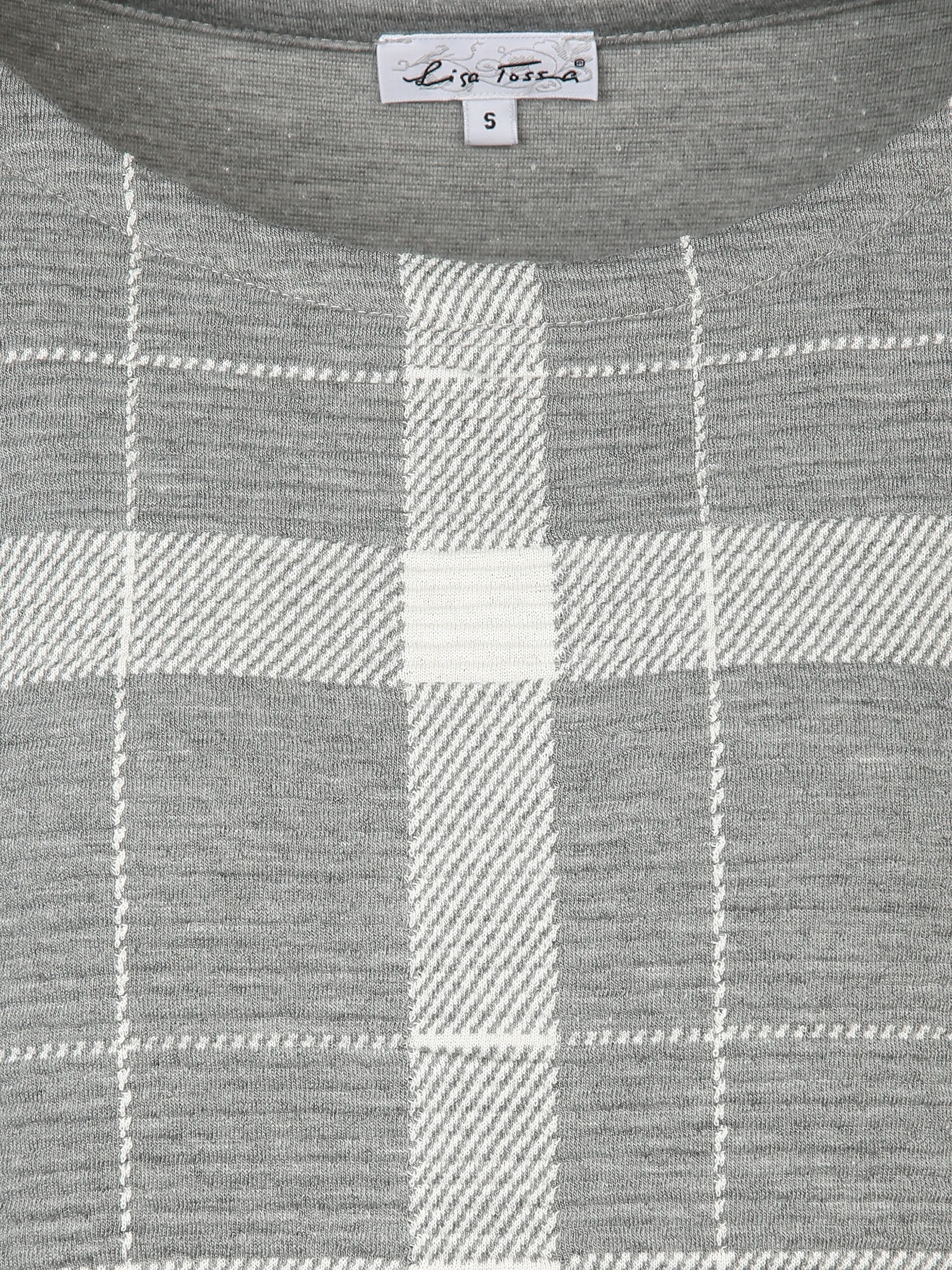Lisa Tossa Da-Jacquard-Sweatshirt Grau 905553 GREYMEL 3 Lisa Tossa Da-Jacquard-Sweatshirt Grau 905553 GREYMEL 3