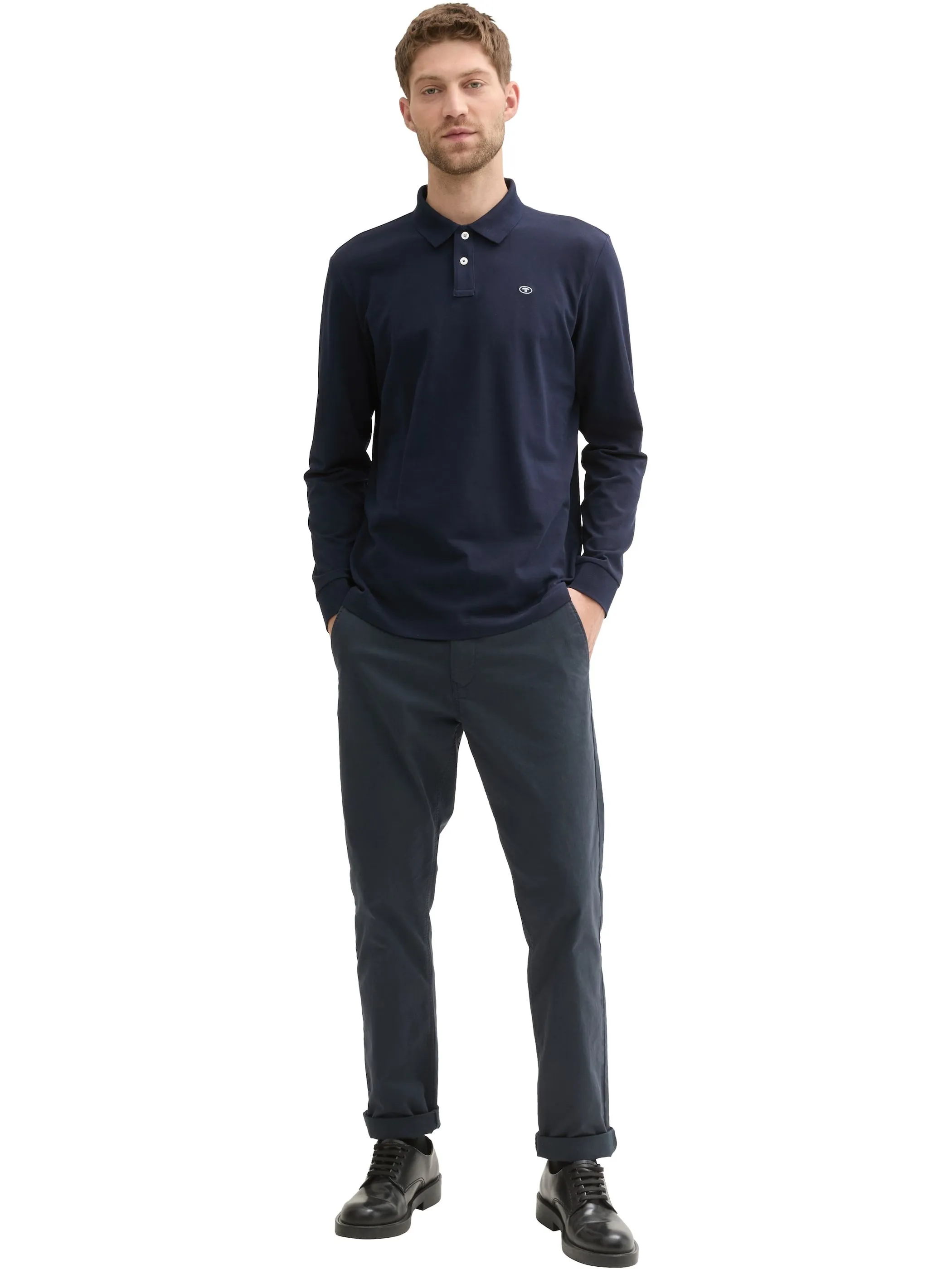 Tom Tailor 1043278 NOS basic polo with contrast Blau 914721 10668 4 Tom Tailor 1043278 NOS basic polo with contrast Blau 914721 10668 4