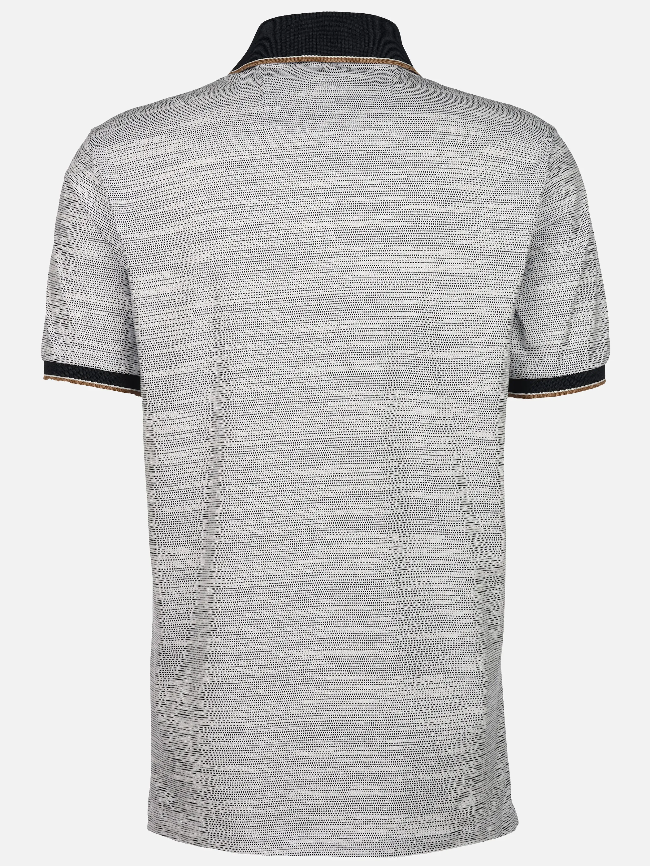 Jim Spencer He. Poloshirt 1/2 Arm print Weiß 928818 WHITE 2