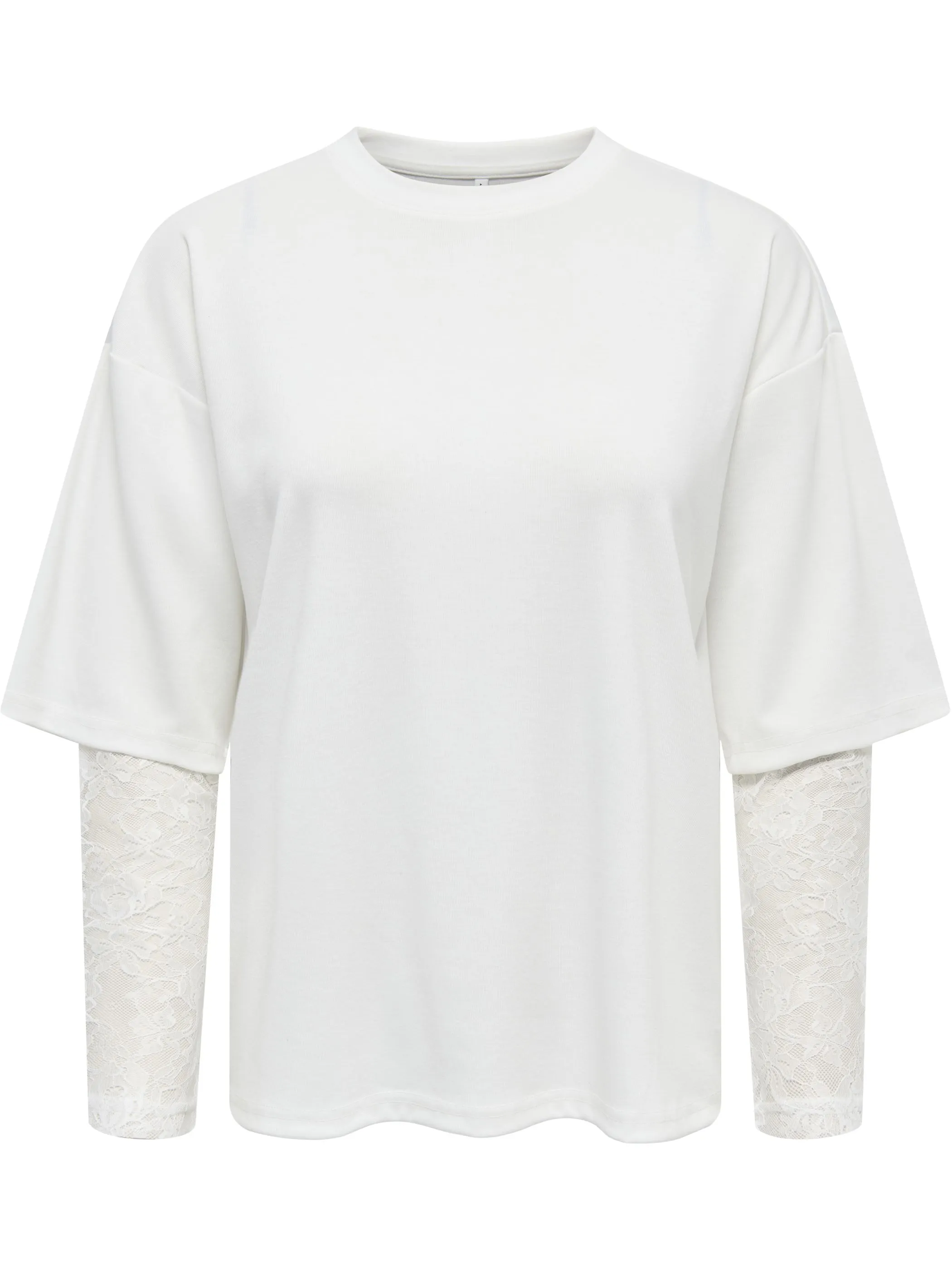 Only 15381333 ONLTAHLIA L/S LACE TO Weiß 931453 177922001 5