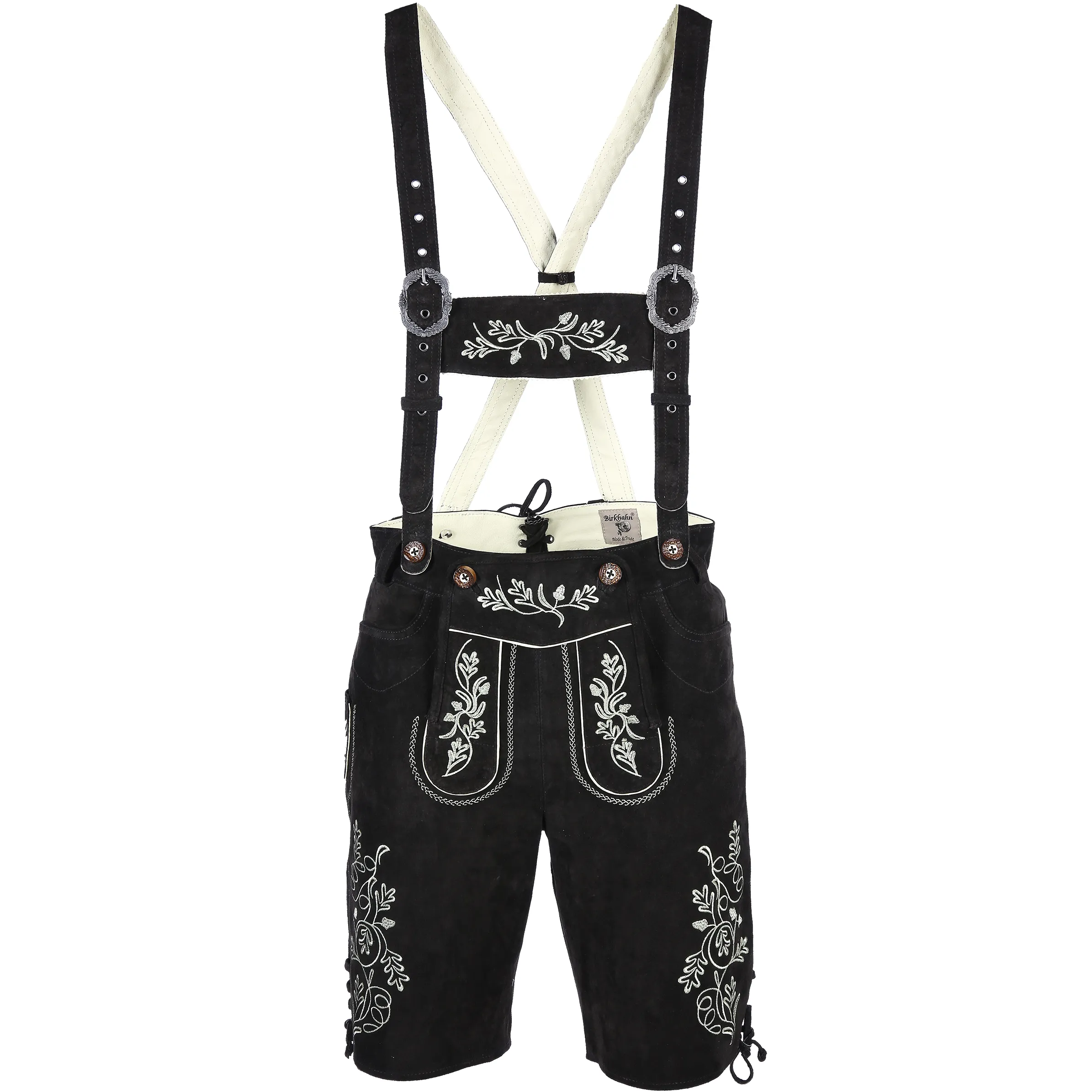 Birkhahn Mode und Tracht He-Echtledershort Kontrast Braun 792603 ESPRESSO 1 Birkhahn Mode und Tracht He-Echtledershort Kontrast Braun 792603 ESPRESSO 1
