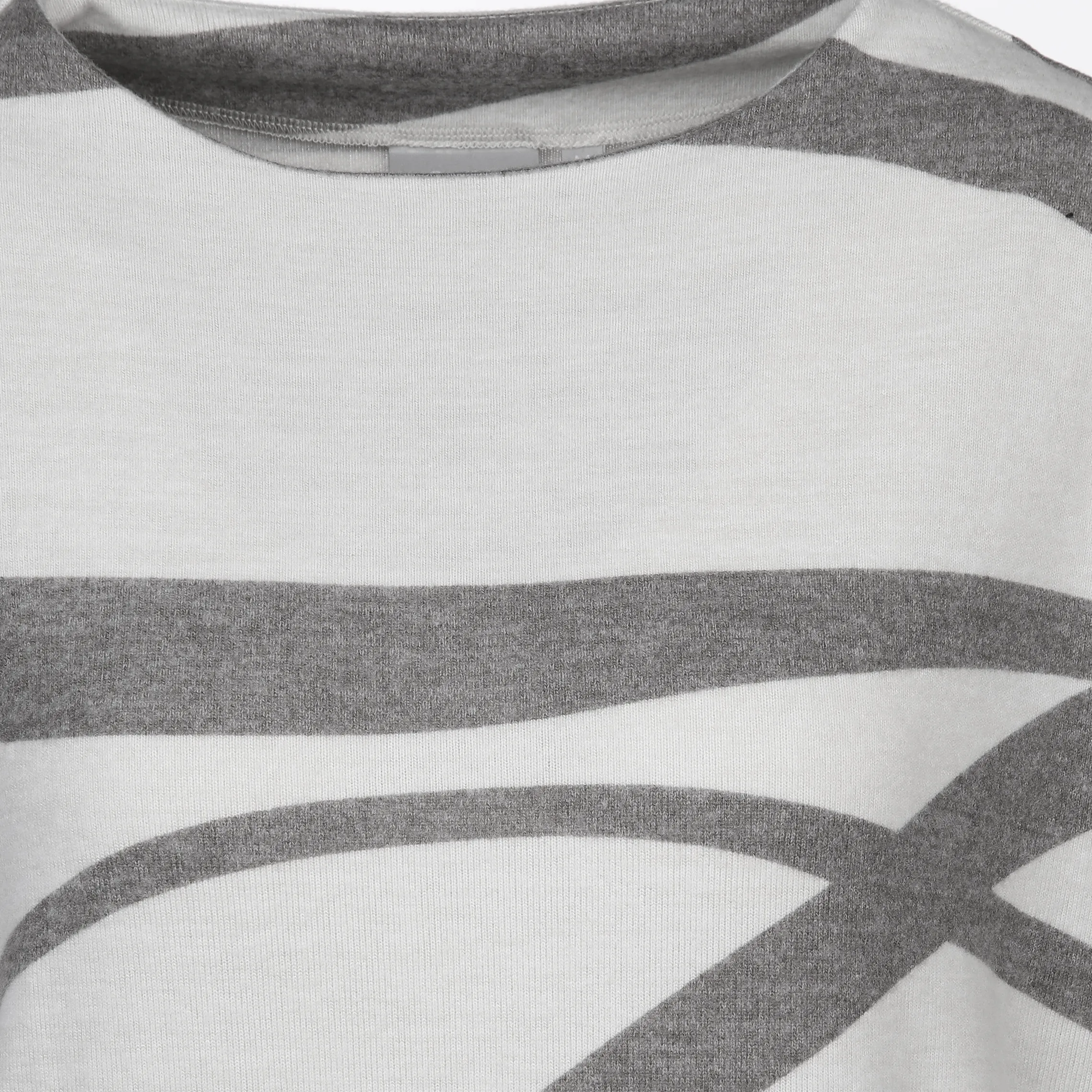 Sure Da-Printshirt m. 3/4 Arm Grau 882062 GRAU MEL. 3