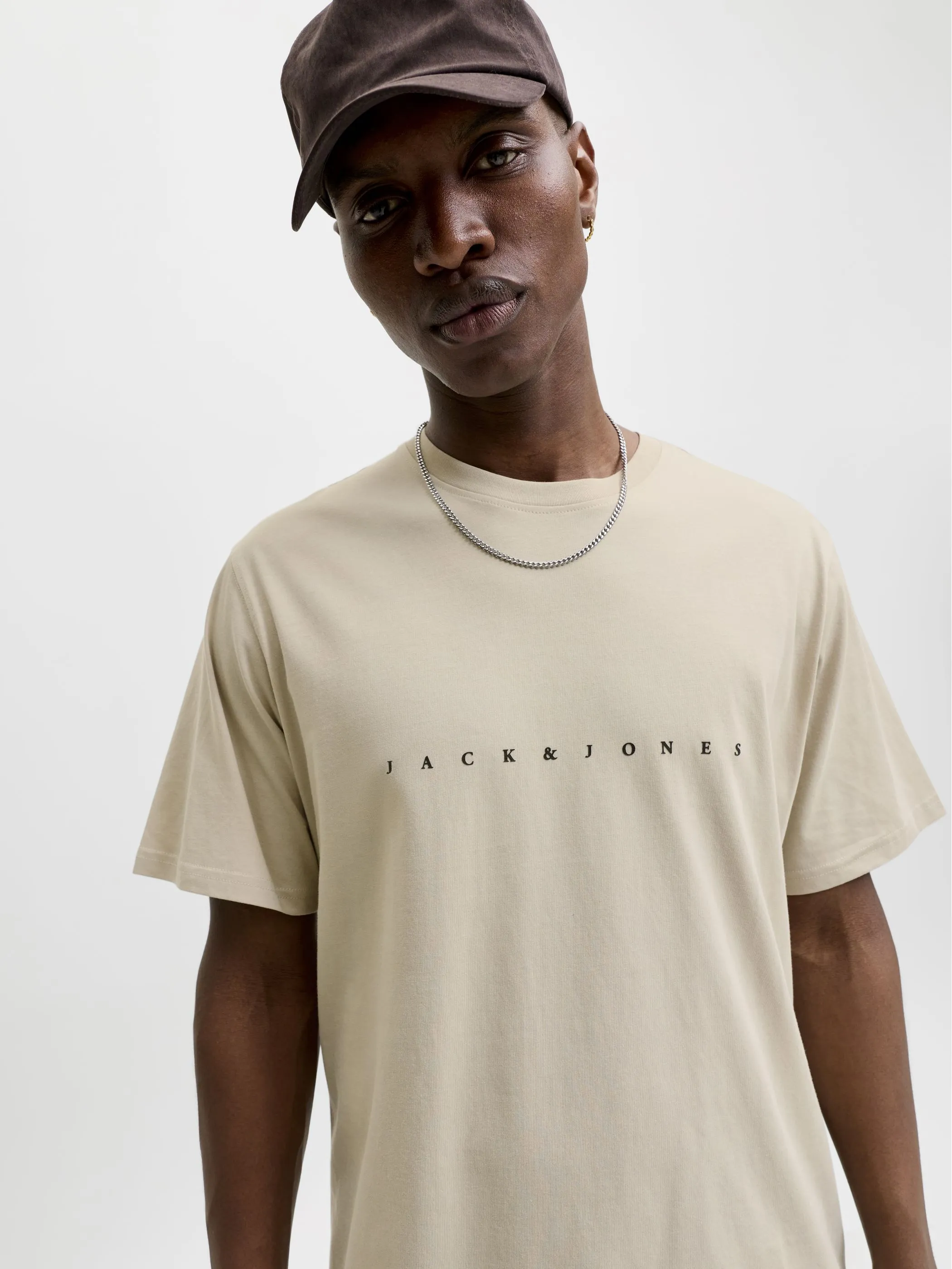 Jack Jones 12234746 JJESTAR JJ TEE SS NOO Braun 886675 176631 3