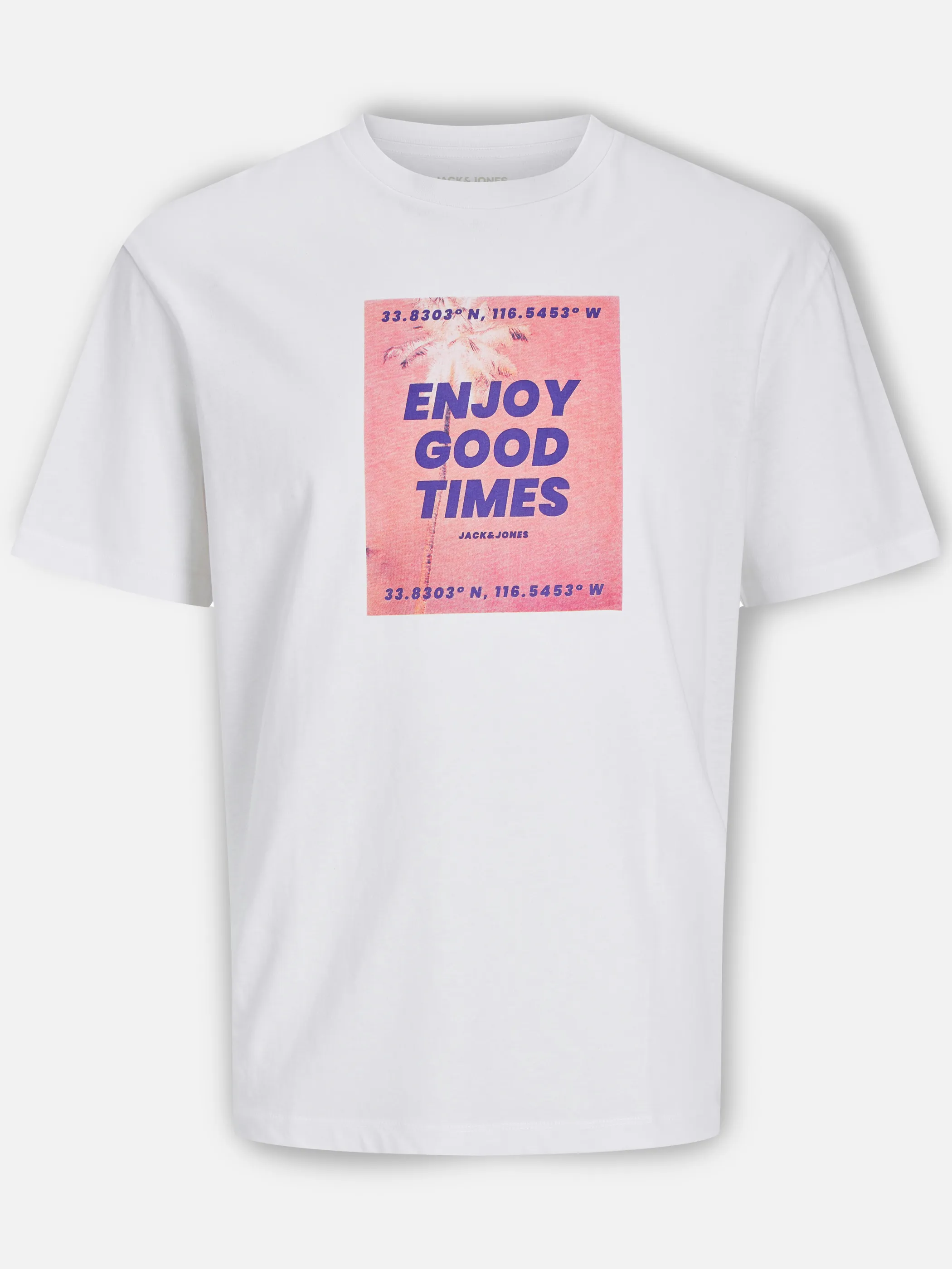 Jack Jones 12269429 JJPORTO TEE SS CREW N Weiß 904467 178074 1 Jack Jones 12269429 JJPORTO TEE SS CREW N Weiß 904467 178074 1