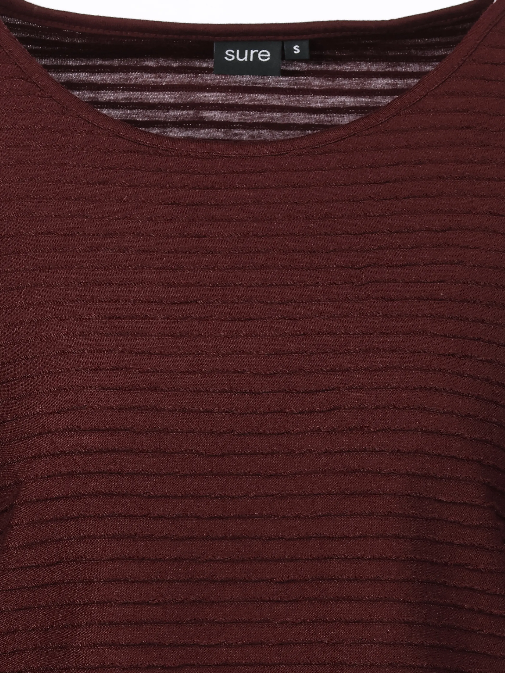 Sure Da-Struktur-Shirt Lila 913109 FUDGE 3