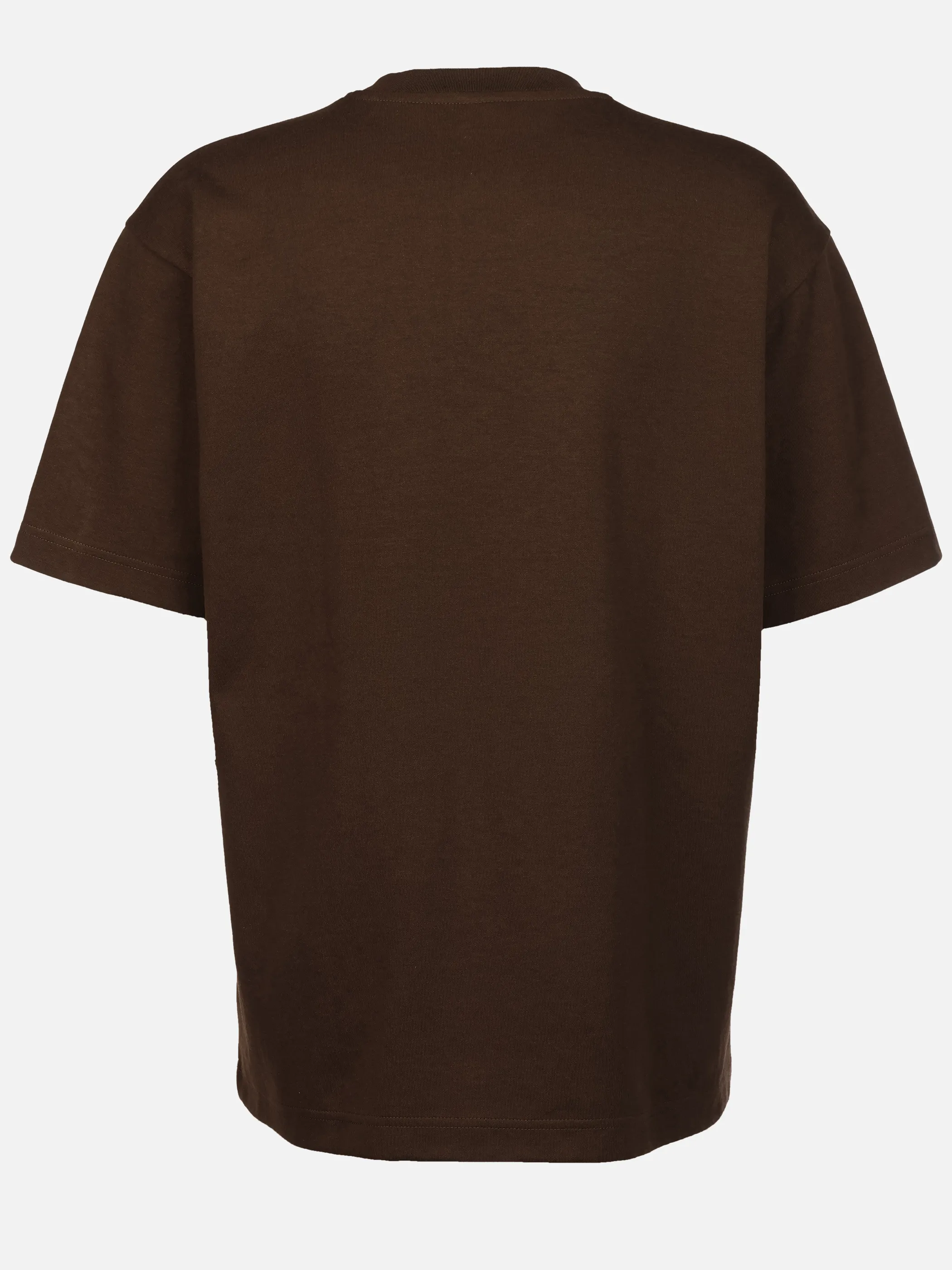 IX-O YF He-T-Shirt mit lockerem Sch Braun 930458 19-0712 2