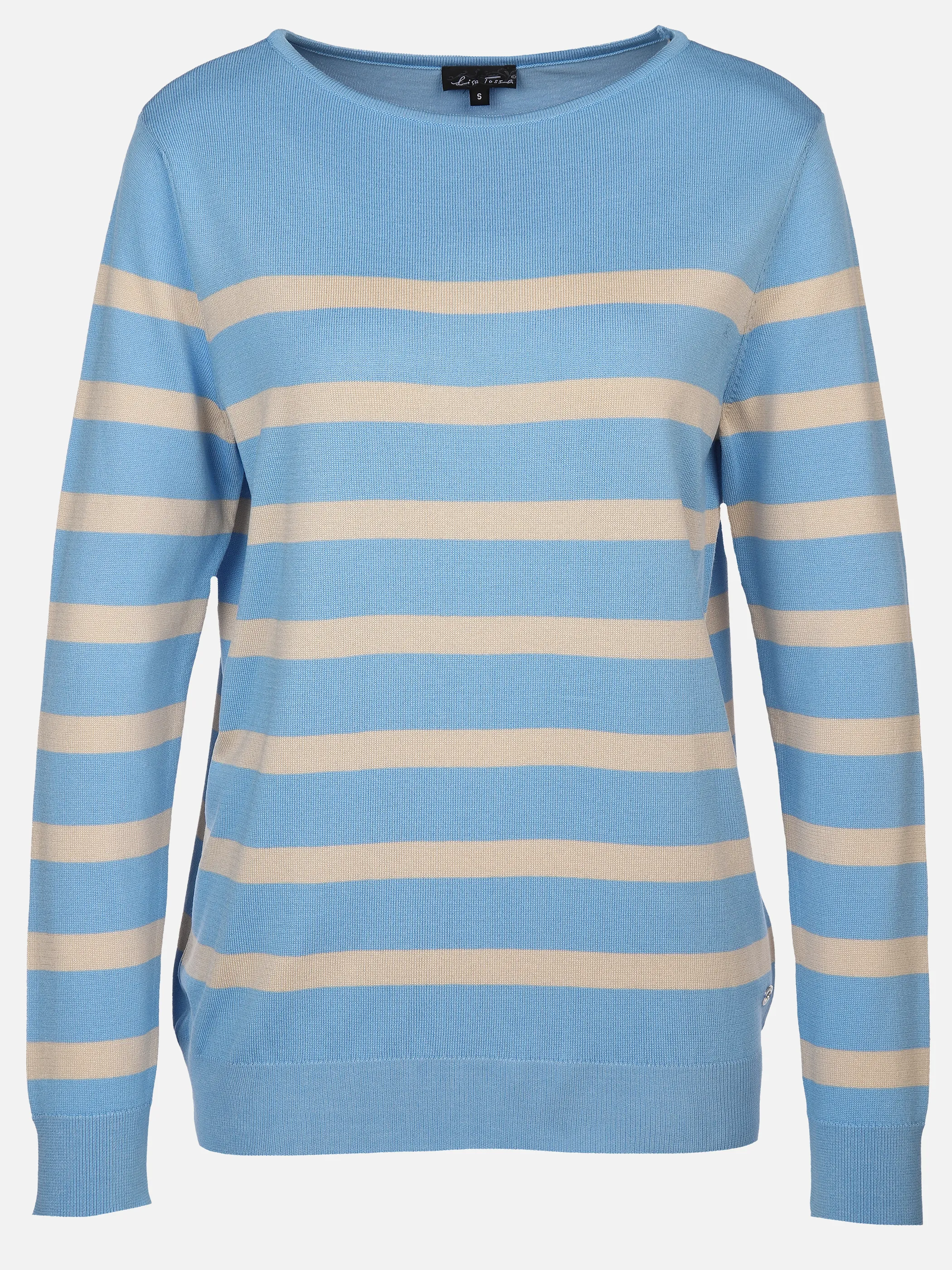Lisa Tossa Da-Pullover m. Streifen Blau 905463 BLEU 1
