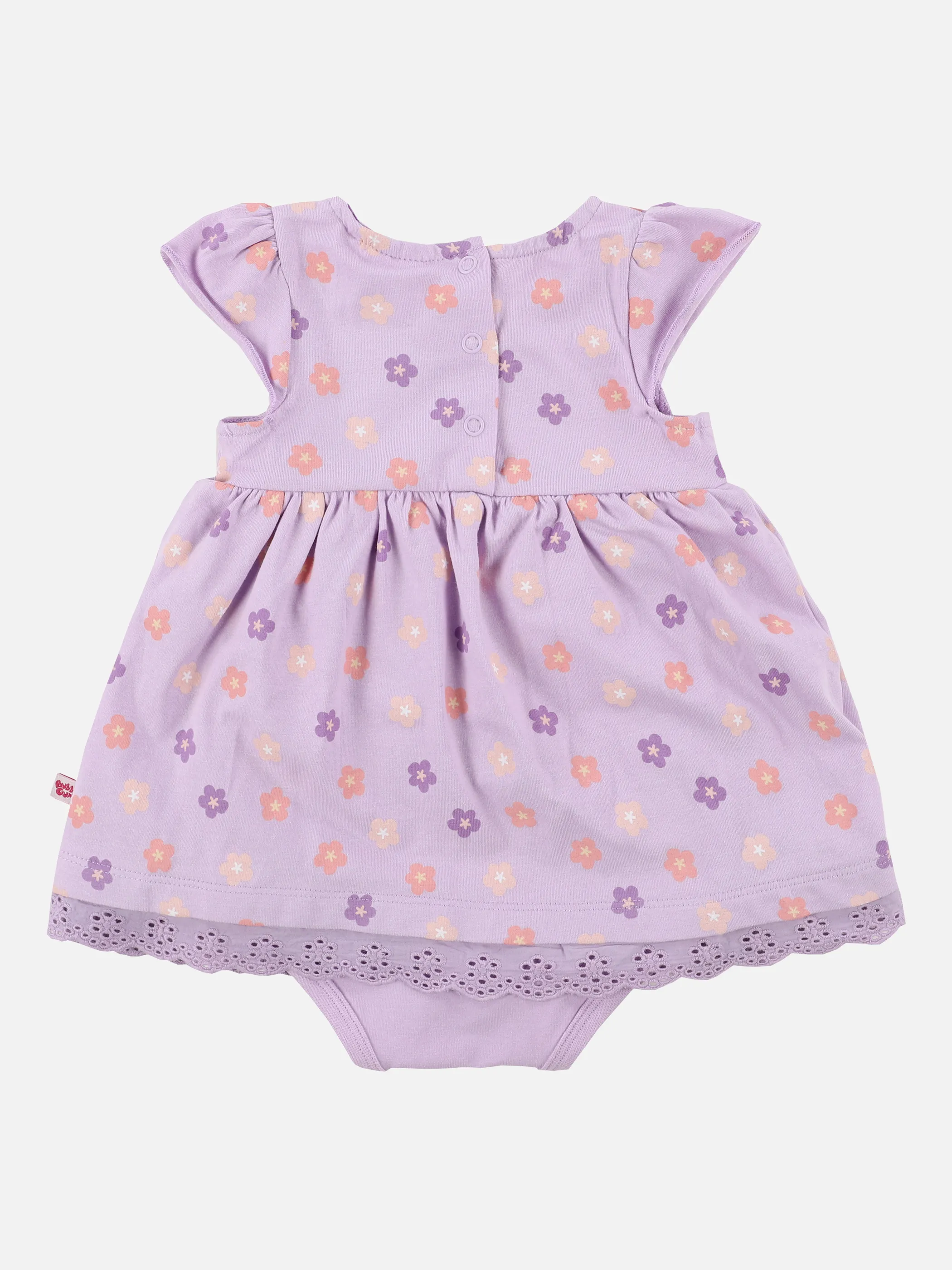 Bubble Gum BM Bodykleid mit AOP und Spitze Lila 875581 LILA GEM. 2
