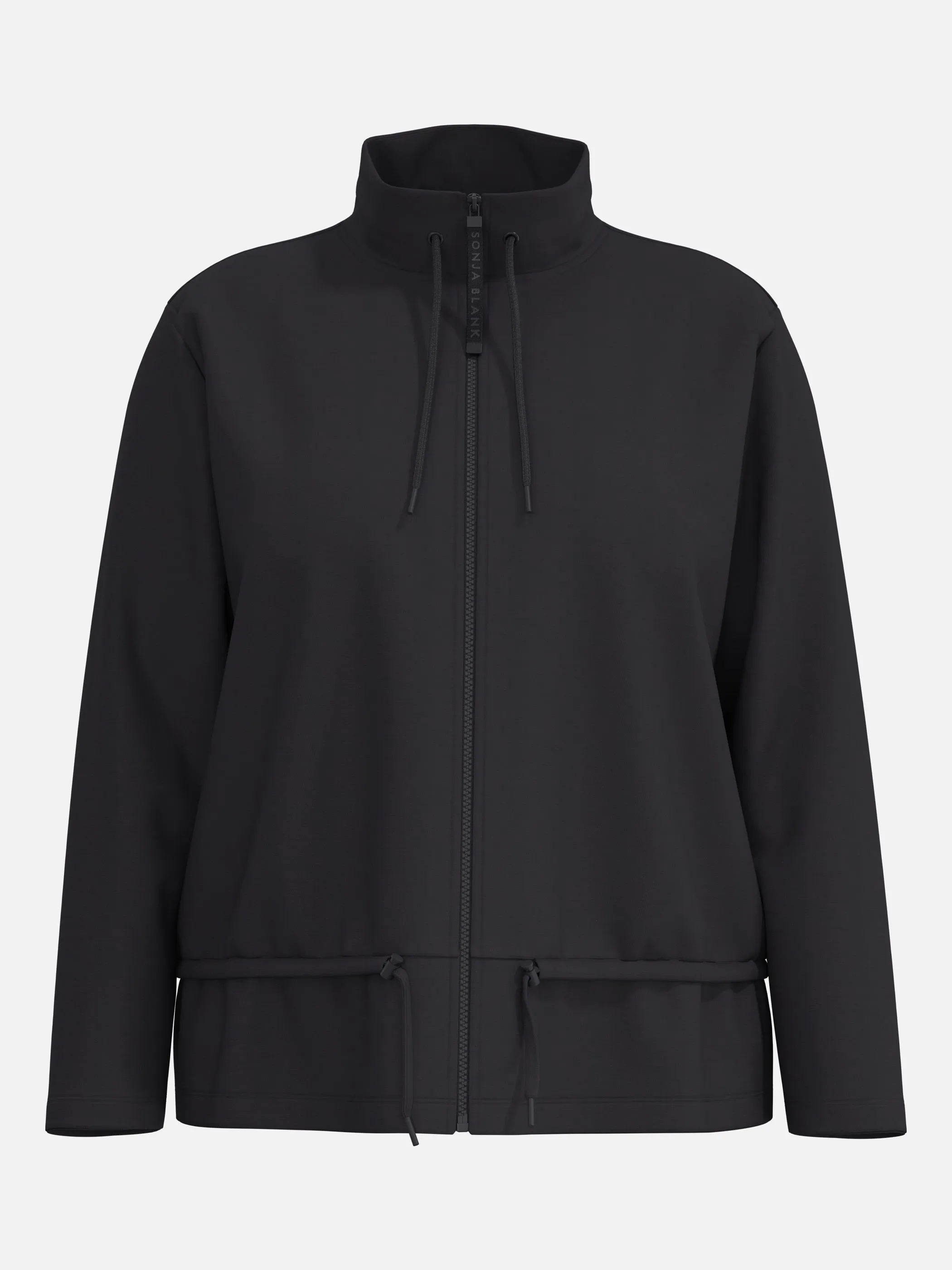 Sonja Blank Da-gr.Gr. Sweatjacke Schwarz 930004 BLACK 4