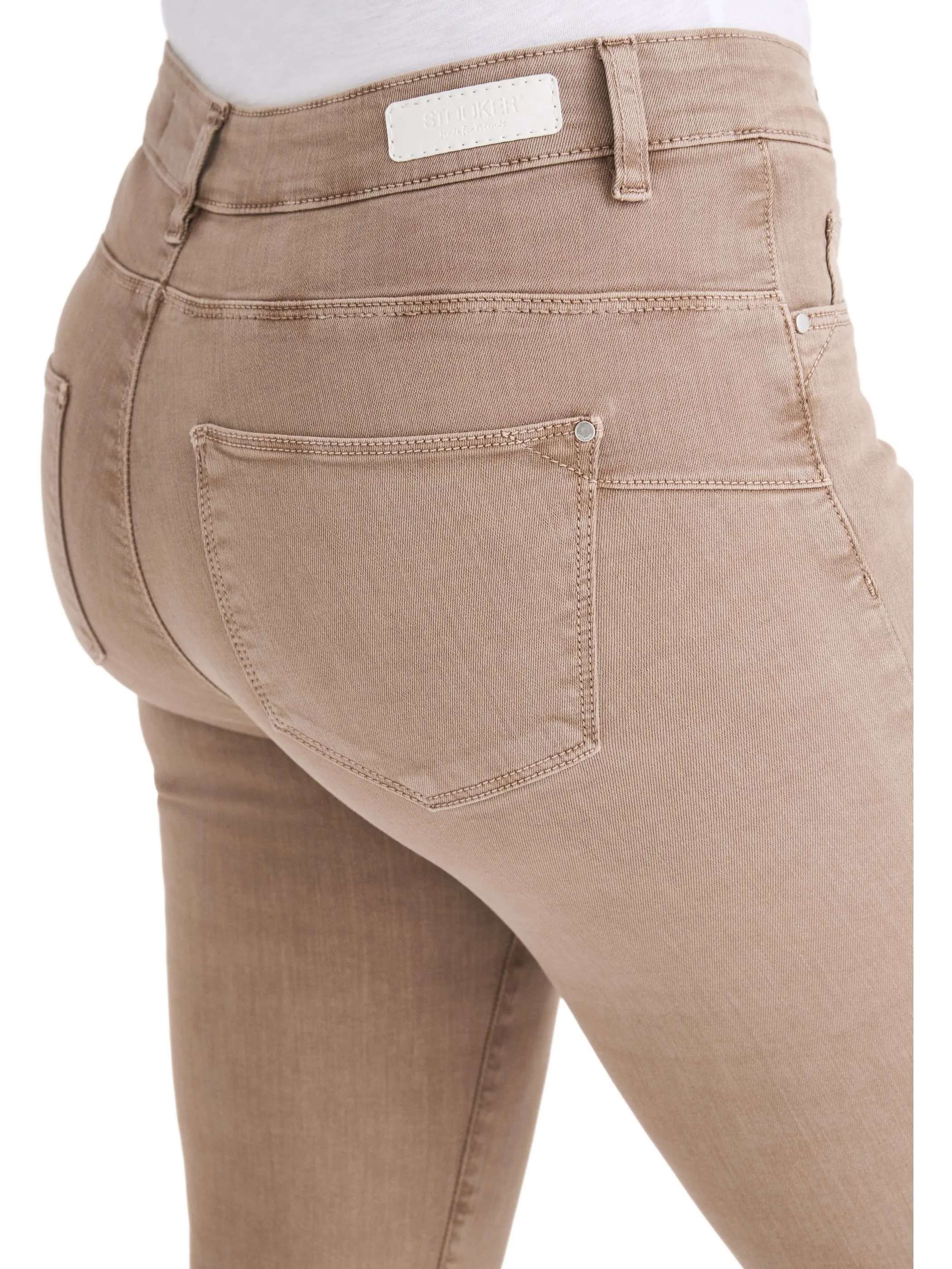 Stooker DOB 11530390008153 Da. Hosen lang, Beige 919911 8153 3