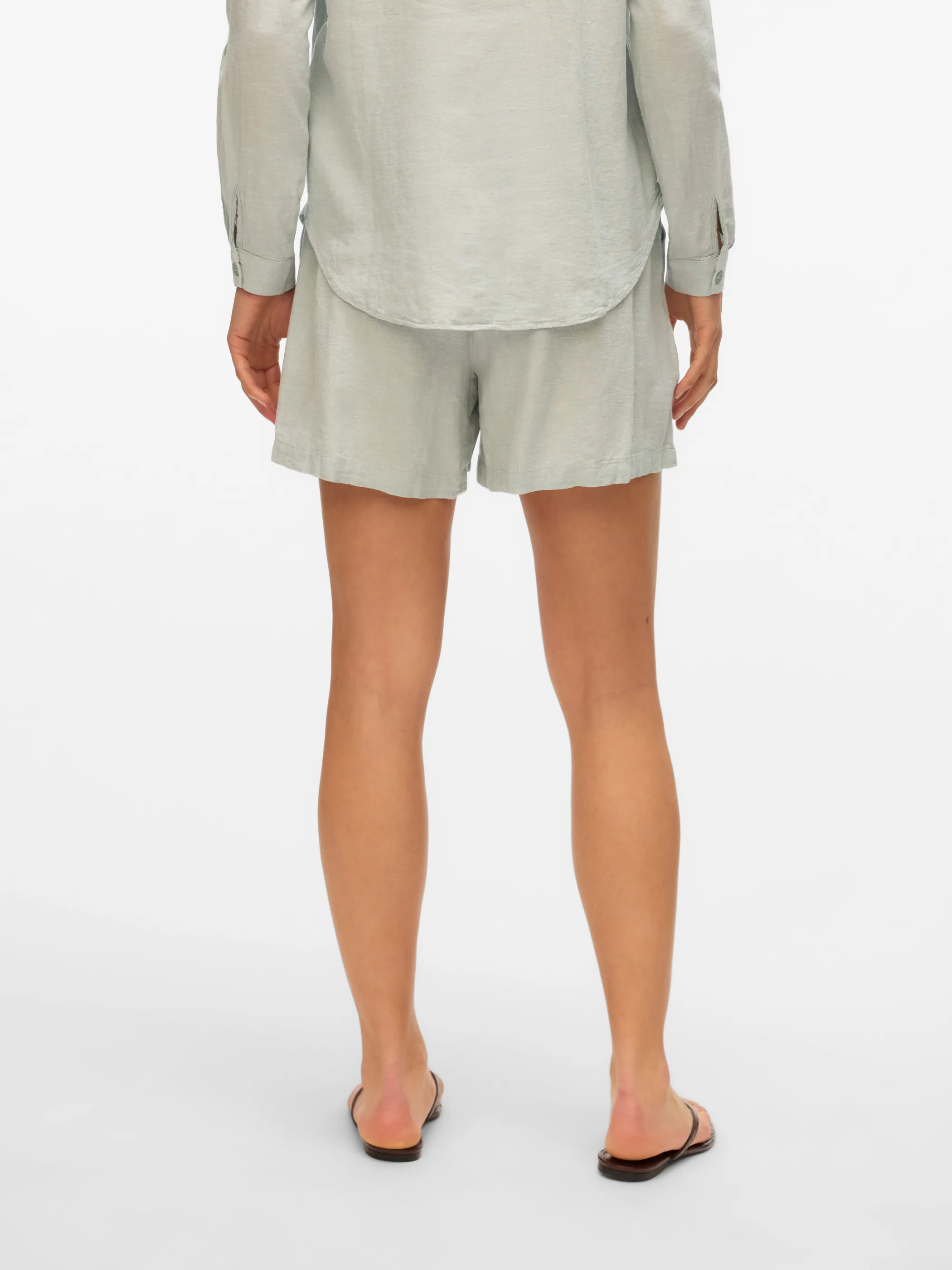 Vero Moda 10306821 VMLINN SHORTS WVN NOO Blau 899506 294075012 2
