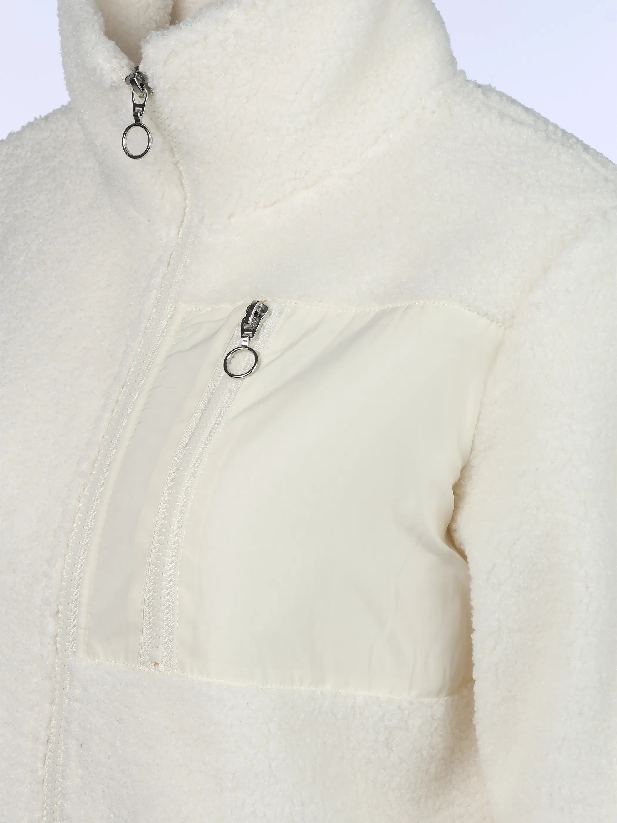 Sure Da-Teddy Cardigan Weiß 913603 MILK 4