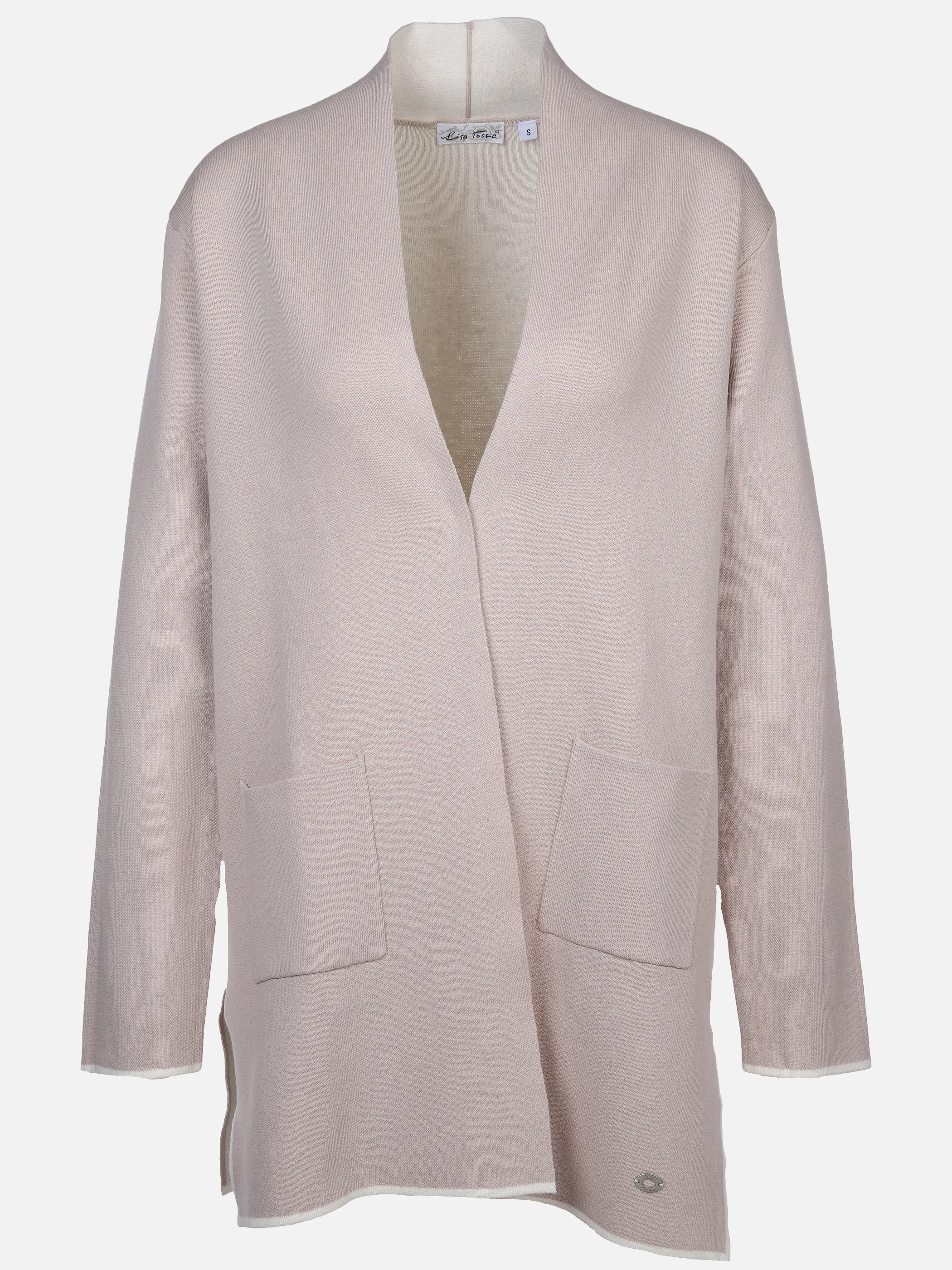 Lisa Tossa Da-Strickjacke lang Beige 889286 BEIGE 1