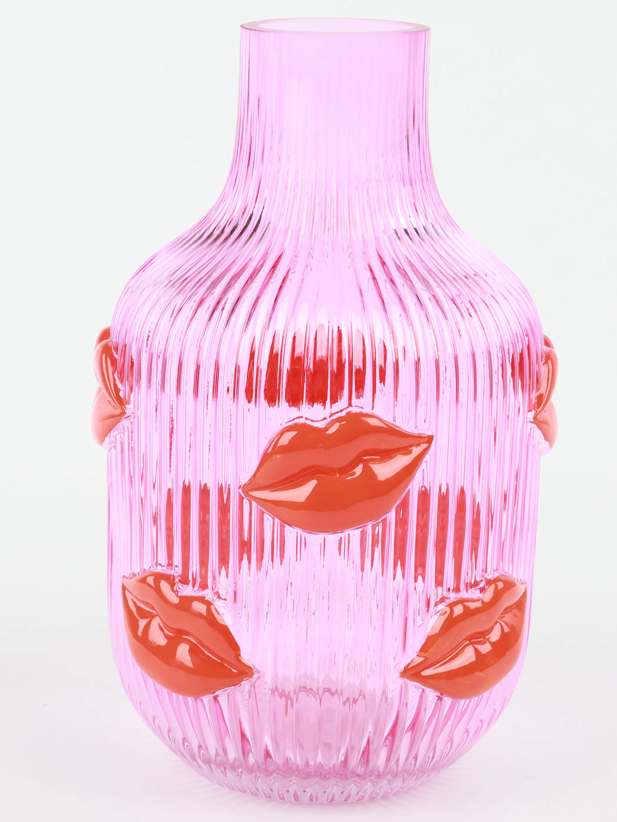 Gift Company Vase Lippen H 30cm Rosa 919424 ROSA 2