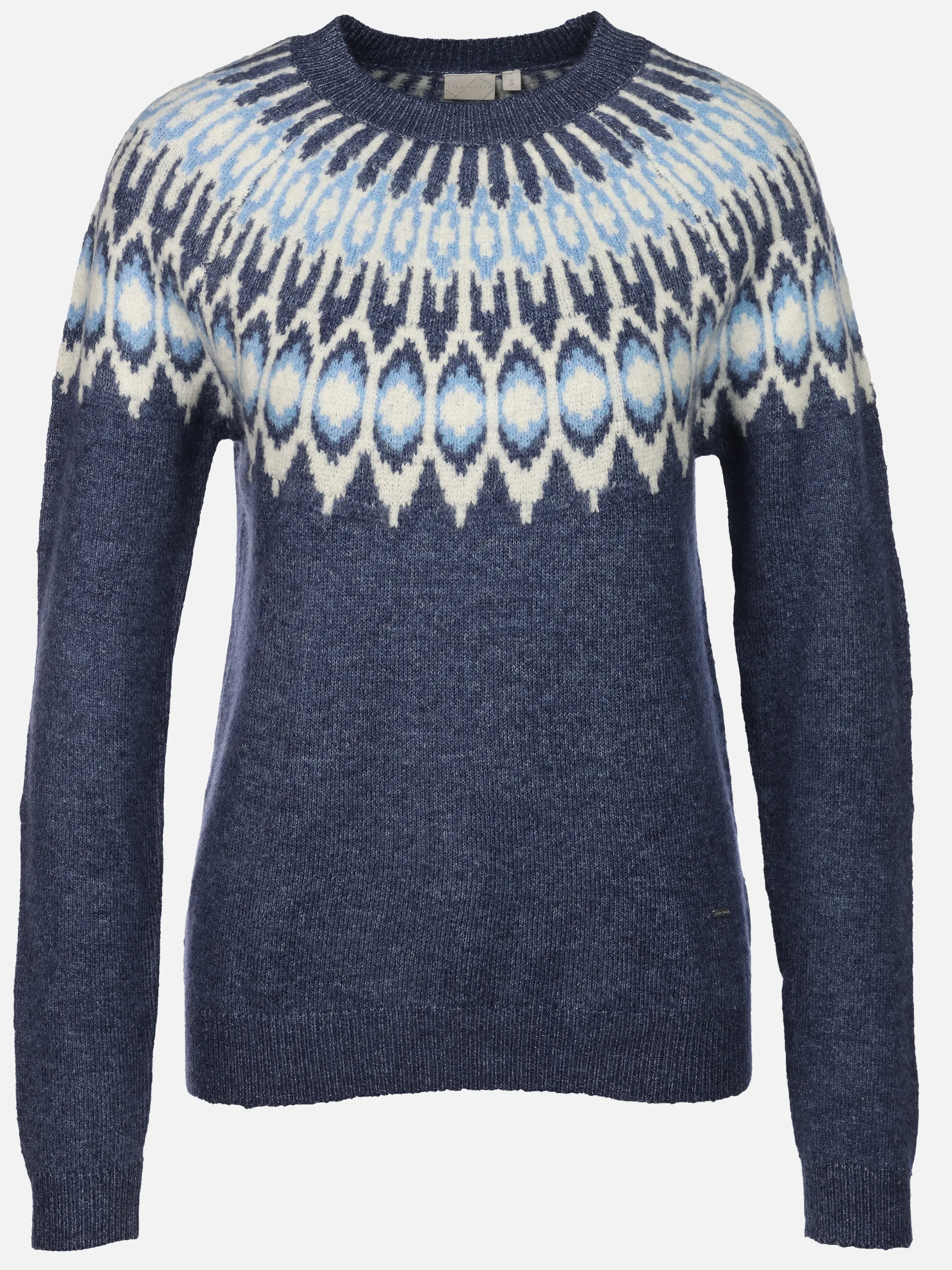 Lisa Tossa Da. Norweger Pullover Blau 929256 BLAU 1