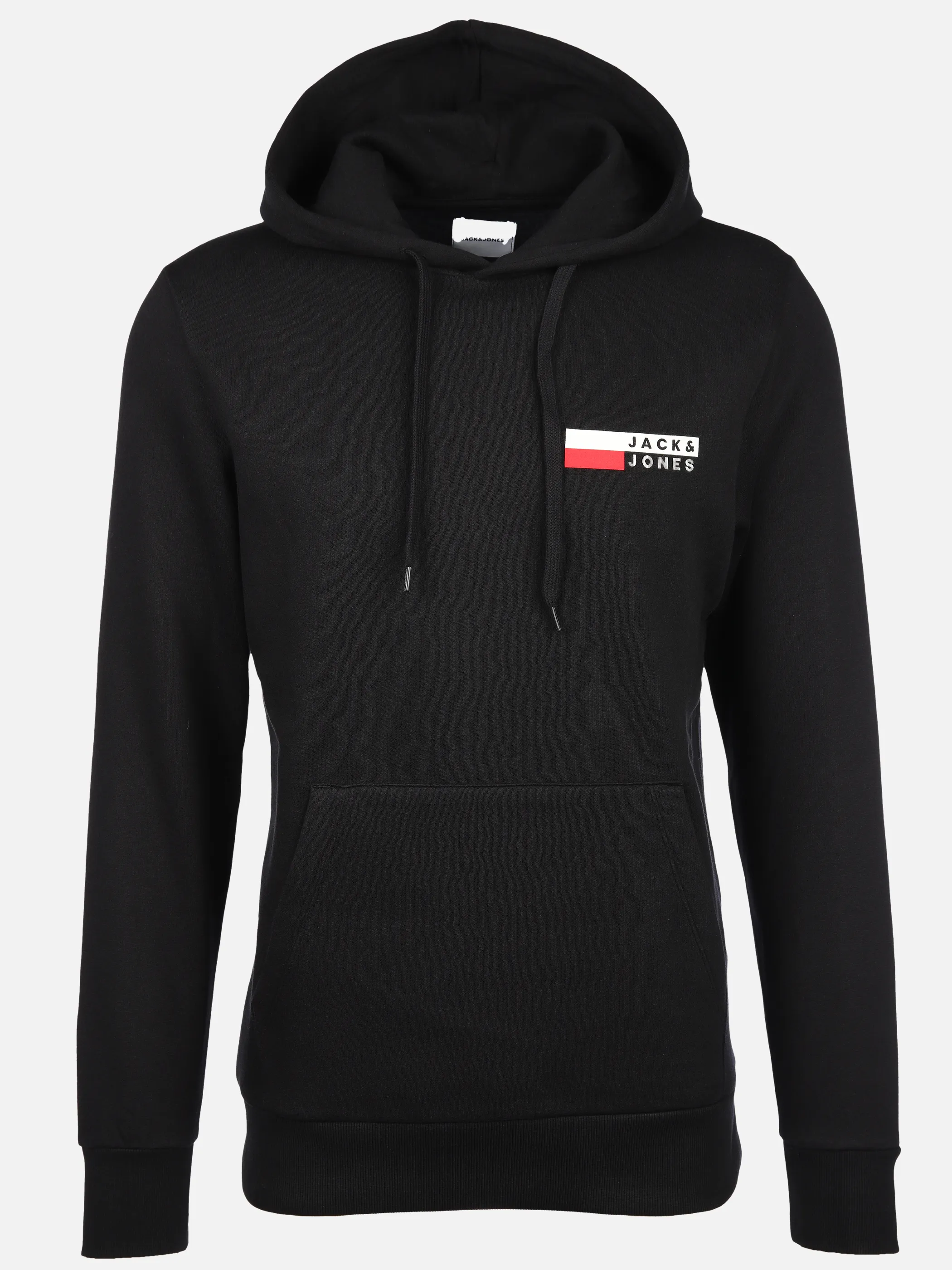 Jack Jones 12233599 JJECORP LOGO SWEAT HO Schwarz 910798 178012002 1