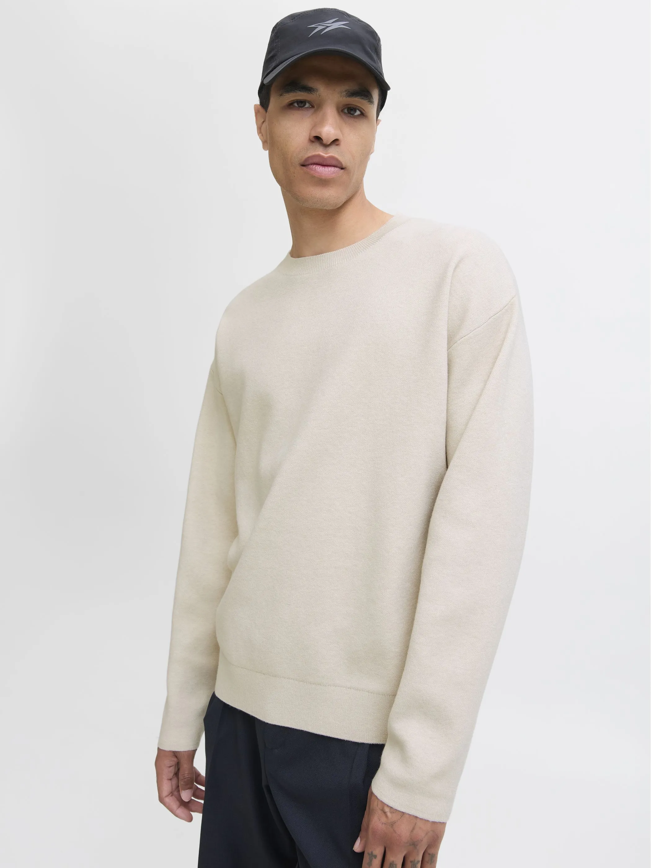 Jack&Jones Premium 12259649 JPRBLABRADFORT KNIT C Beige 916181 176688001 5