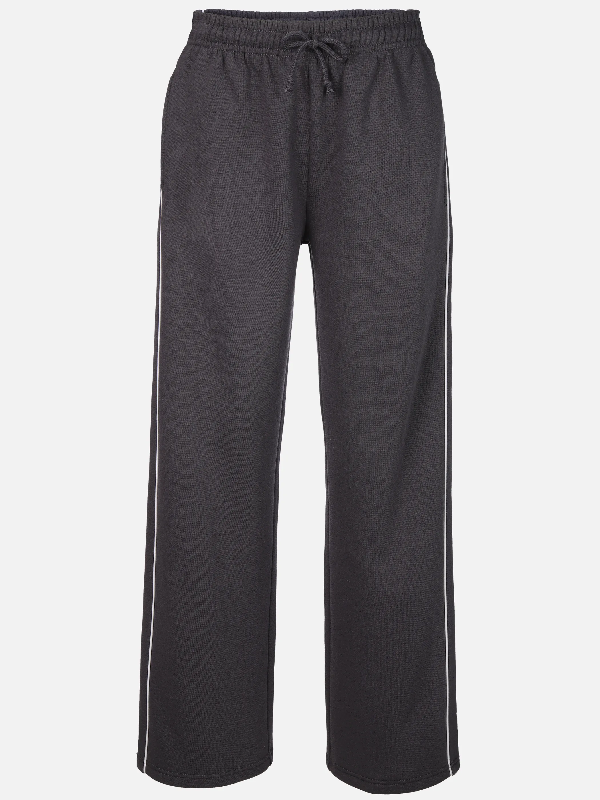Grinario Sports Da-Jogginghose wide leg galon Grau 913329 EBONY 1