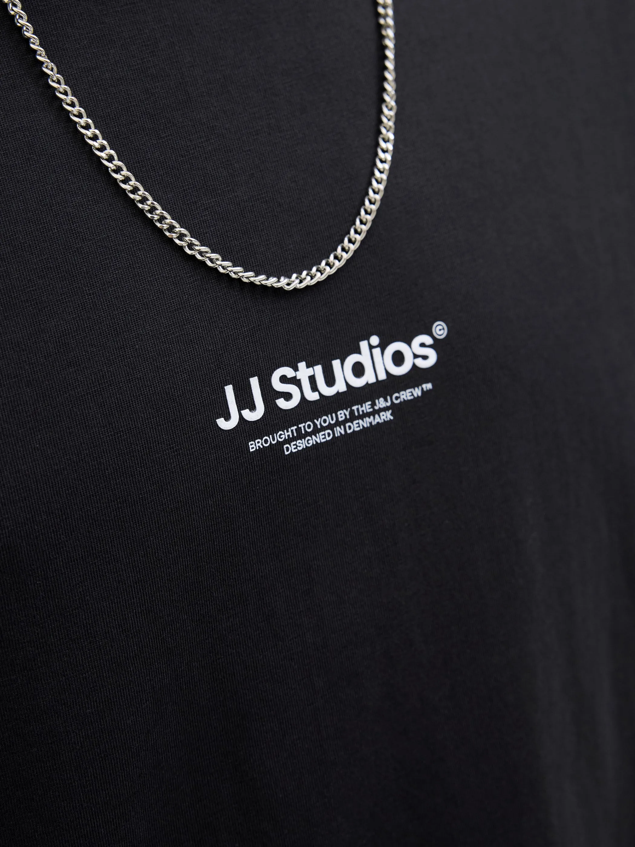 Jack Jones 12278787 JJESOHO TEE SS CREW N Schwarz 912425 178012 3