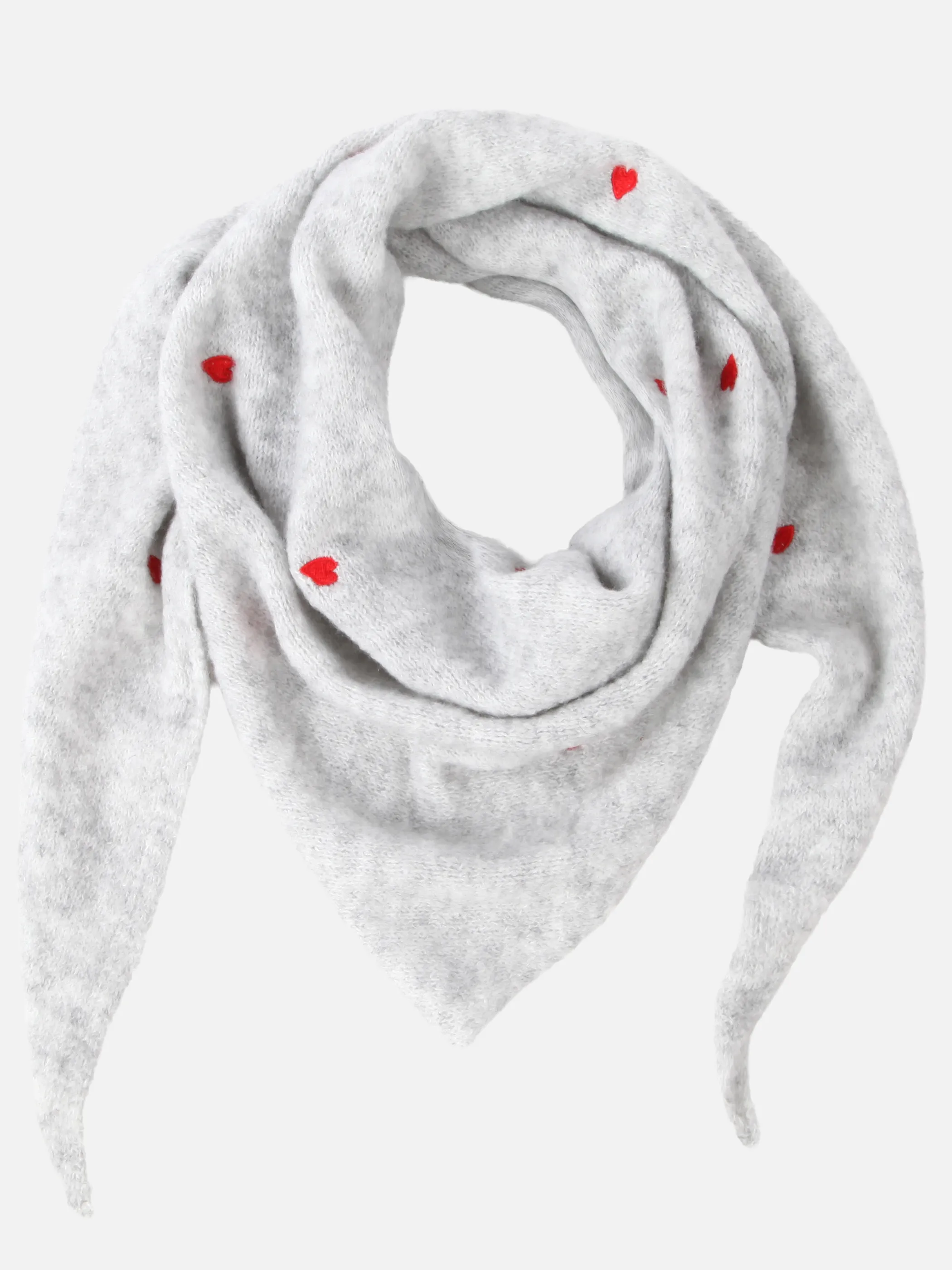 IX-O Da-Dreieckstuch klein Beige 933548 BEIGE-ROT 1
