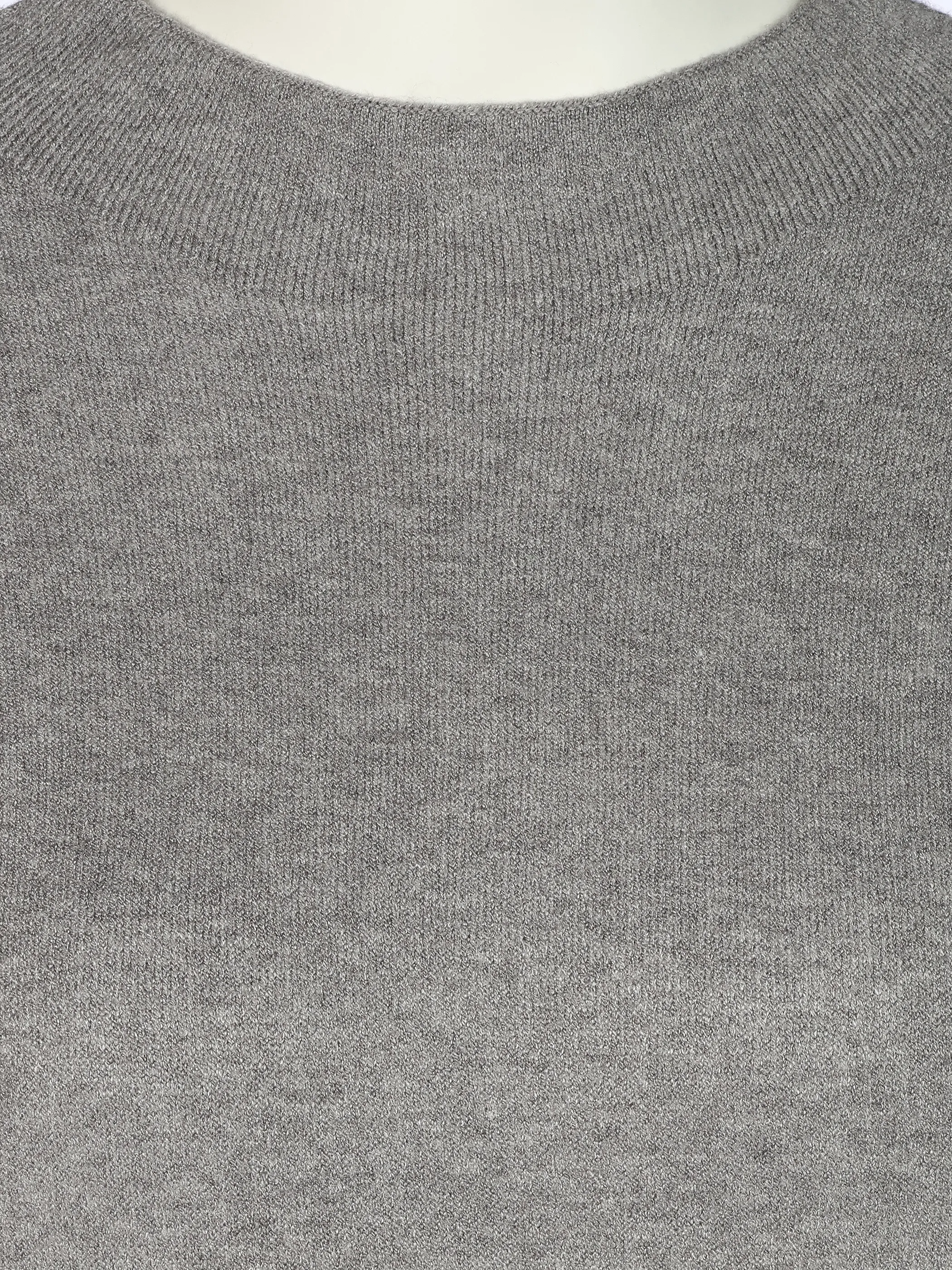 Lisa Tossa Da-Strickset Pullover u. Rock Silber 916289 HELLGRAU 4