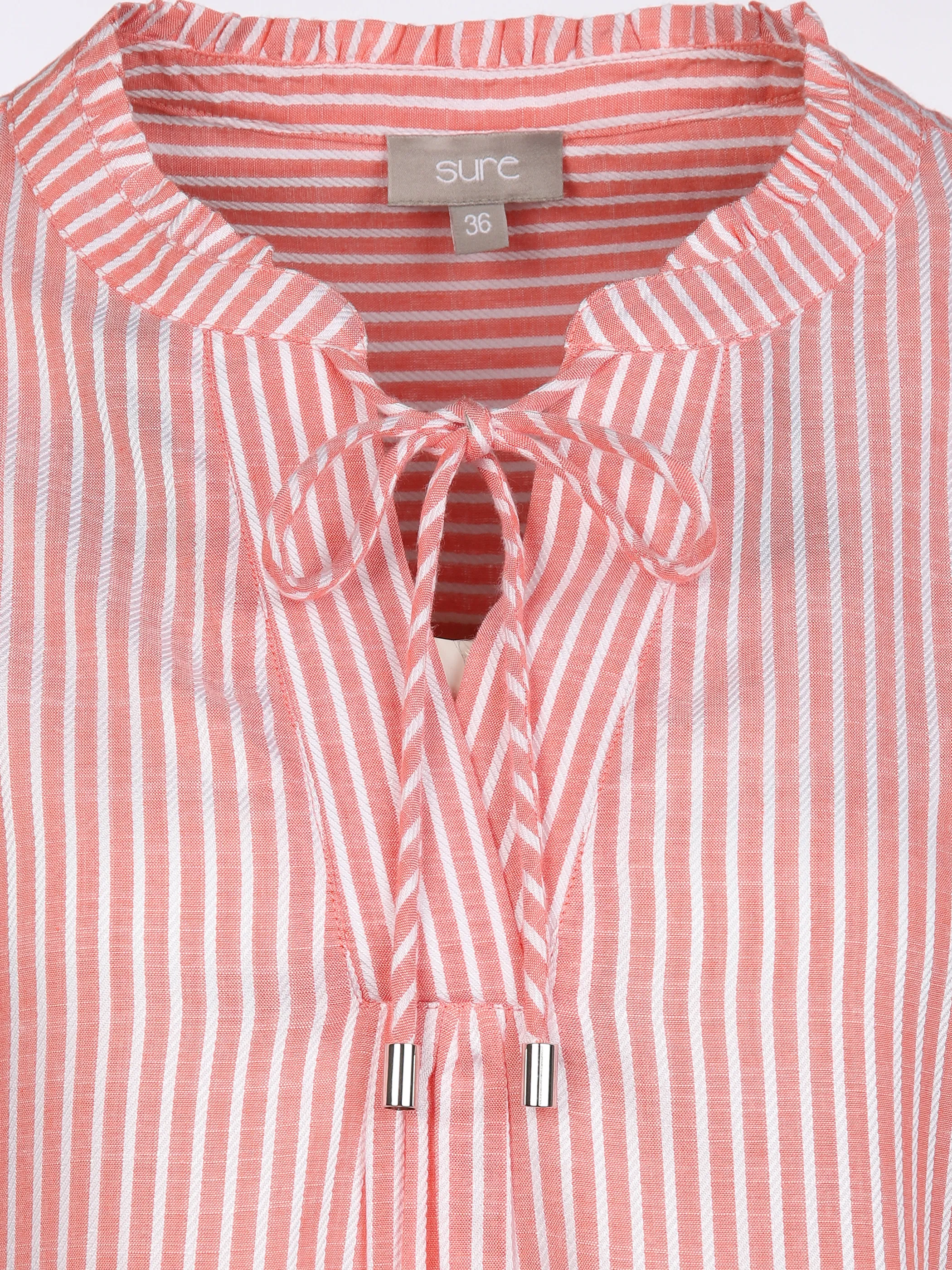 Sure Da-Streifenbluse Orange 890197 PAPAYA 3 Sure Da-Streifenbluse Orange 890197 PAPAYA 3