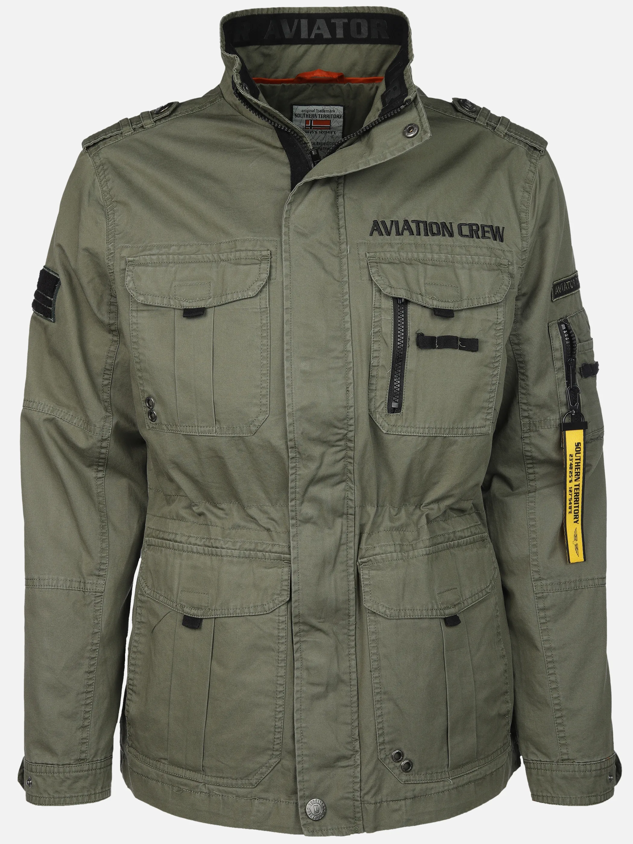 Southern Territory He. Fieldjacke washer Oliv 903556 OLIVE 1
