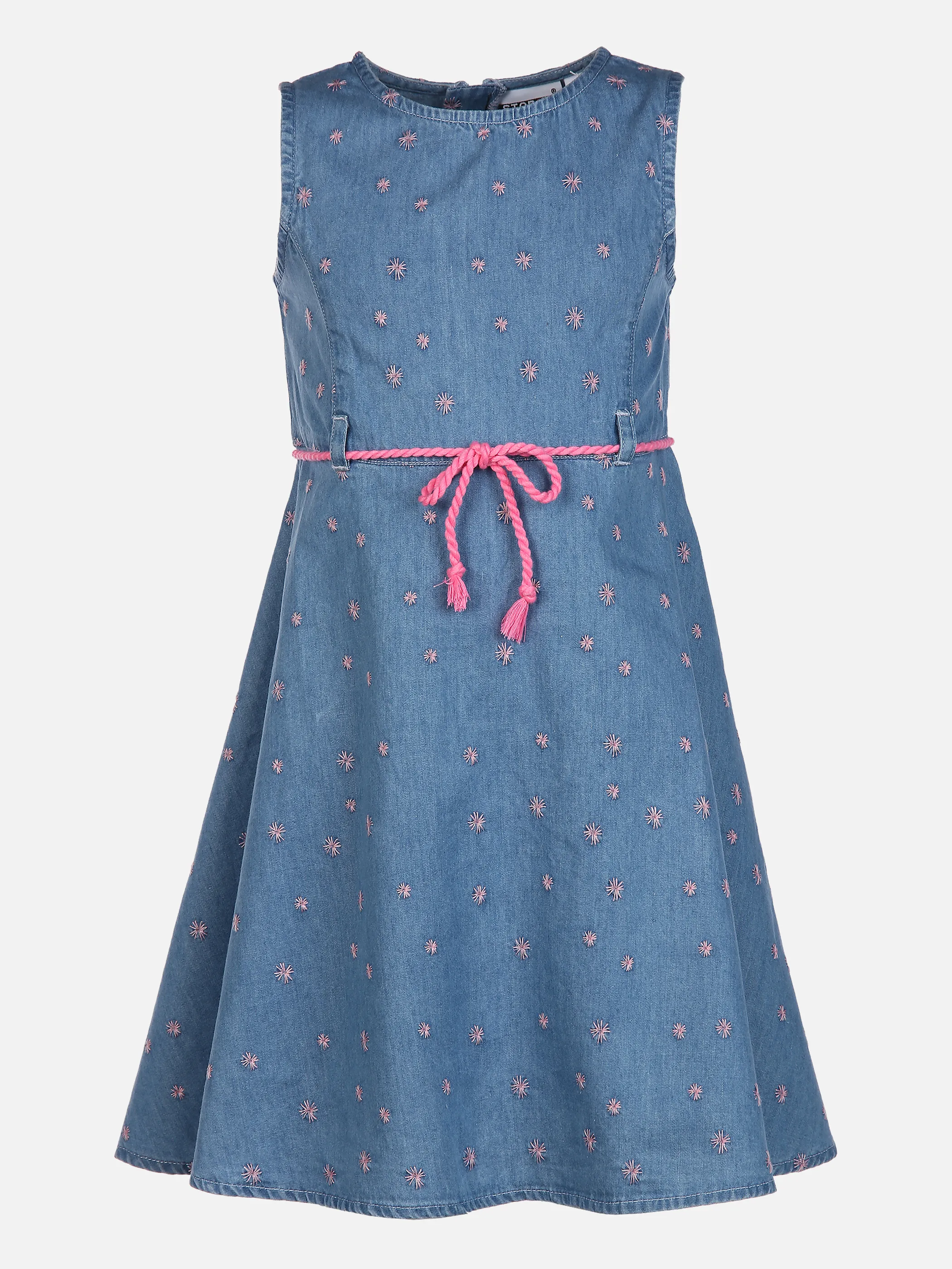 Stop + Go MG Kleid ärmellos in jeansblau Blau 852865 JEANSBLAU 1